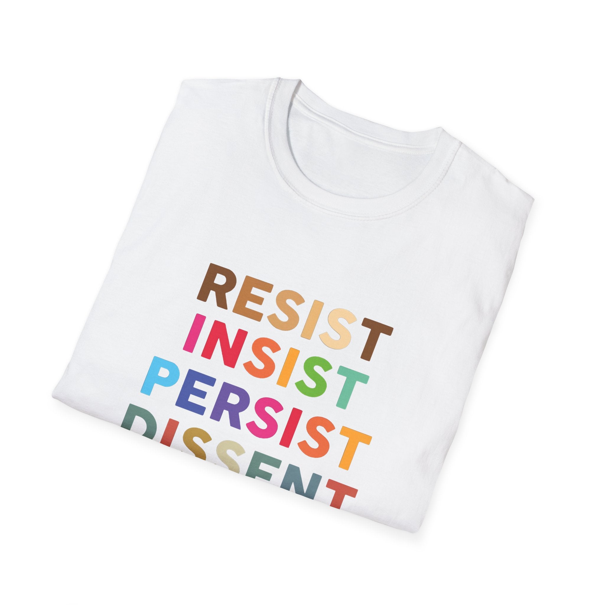 Unisex Softstyle T-Shirt - Anti Trump Resist Rights Activists, Political Tee, Protest Shirt, Activist Apparel, Liberal Tshirt, Social