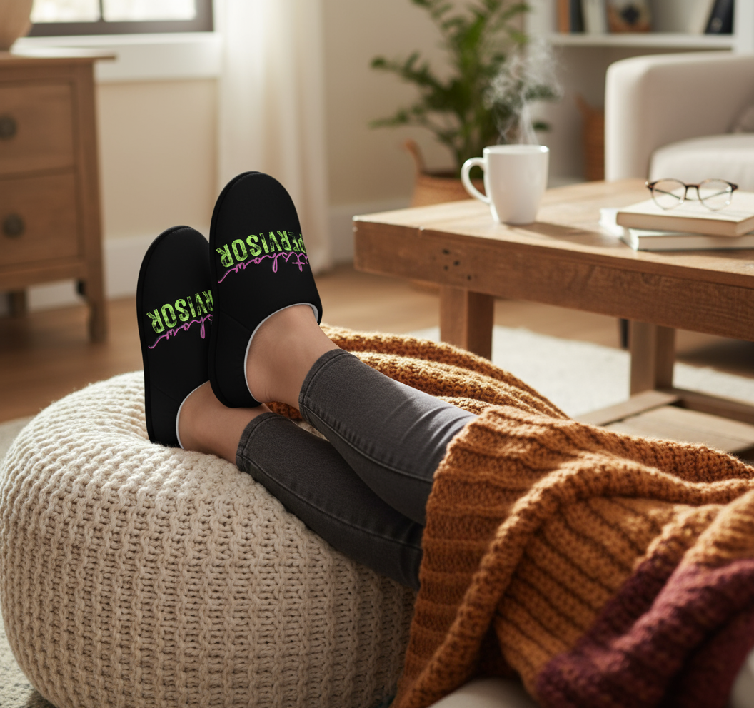 Shitshow Supervisor Cozy Slippers