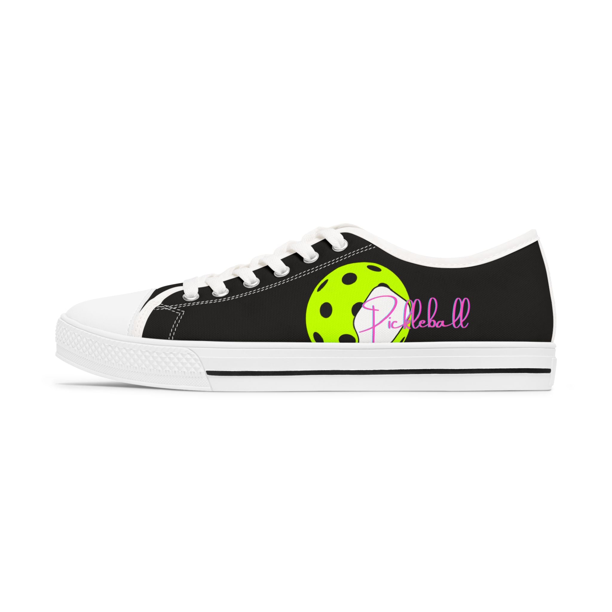 Pickleball Sneakers, Gift for Pickleball Lover, Women's Athletic Shoes, Sports Gift, Low Top Sneakers Trending Design Gifts