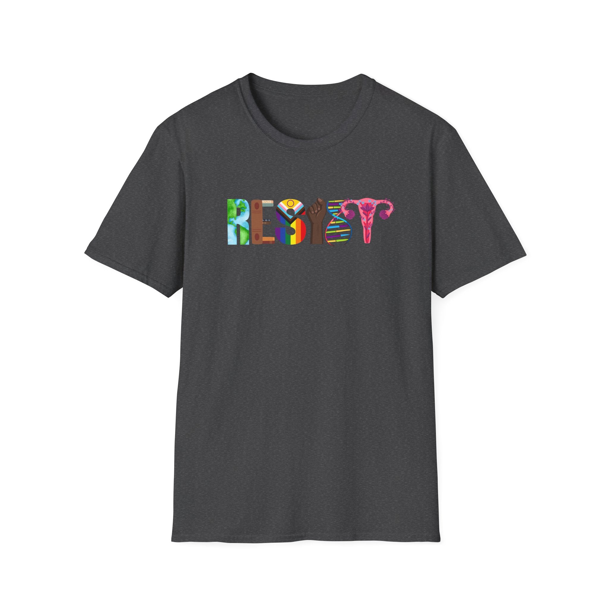 FDT Political Rights Activists T-Shirt, Anti Trump Resist Tee, No Kings Protest Apparel, Social Justice Clothing, Unisex Softstyle Shirt