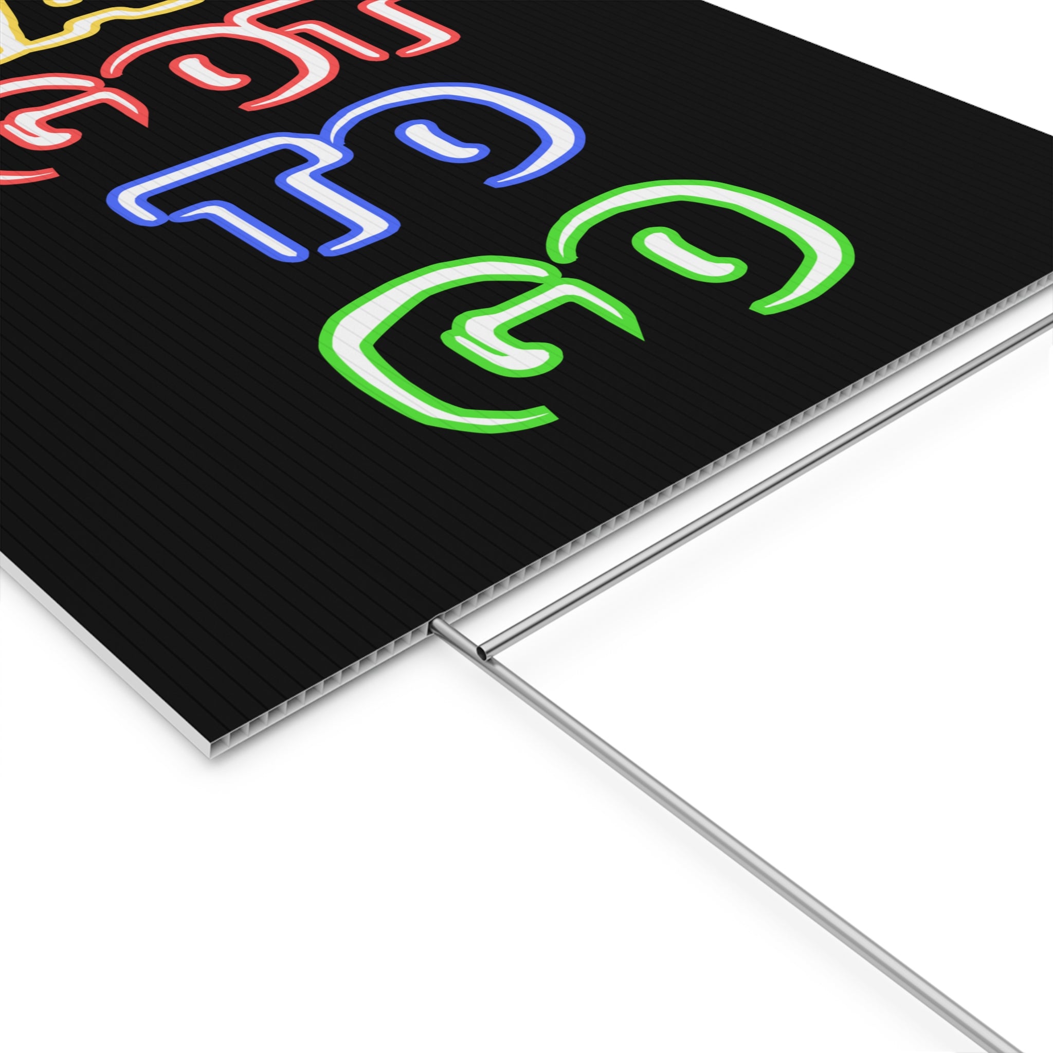 Political Rights Activists Plastic Yard Sign, Anti Trump Save Democracy Protester Sign, Political Yard Art Decor, Resistance Movement