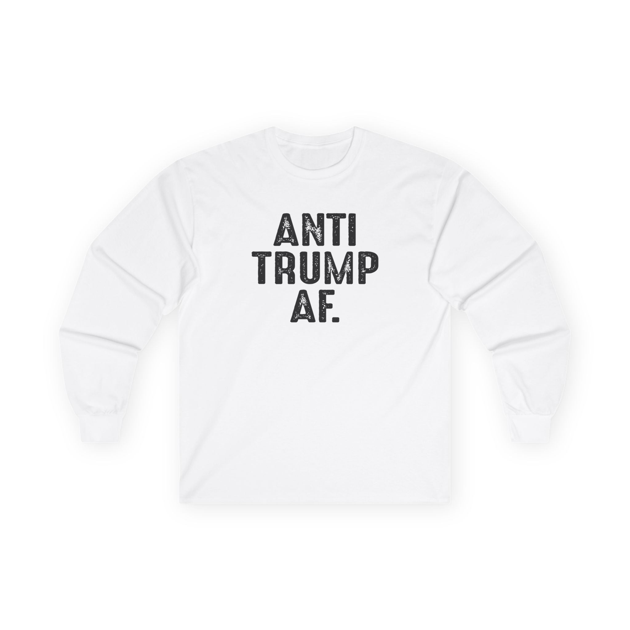 Anti Trump Resist Long Sleeve Tee, Activist Clothing, Protest Shirt, Political Statement Top, Unisex Graphic Tee Human Rights No Kings Protest Shirt