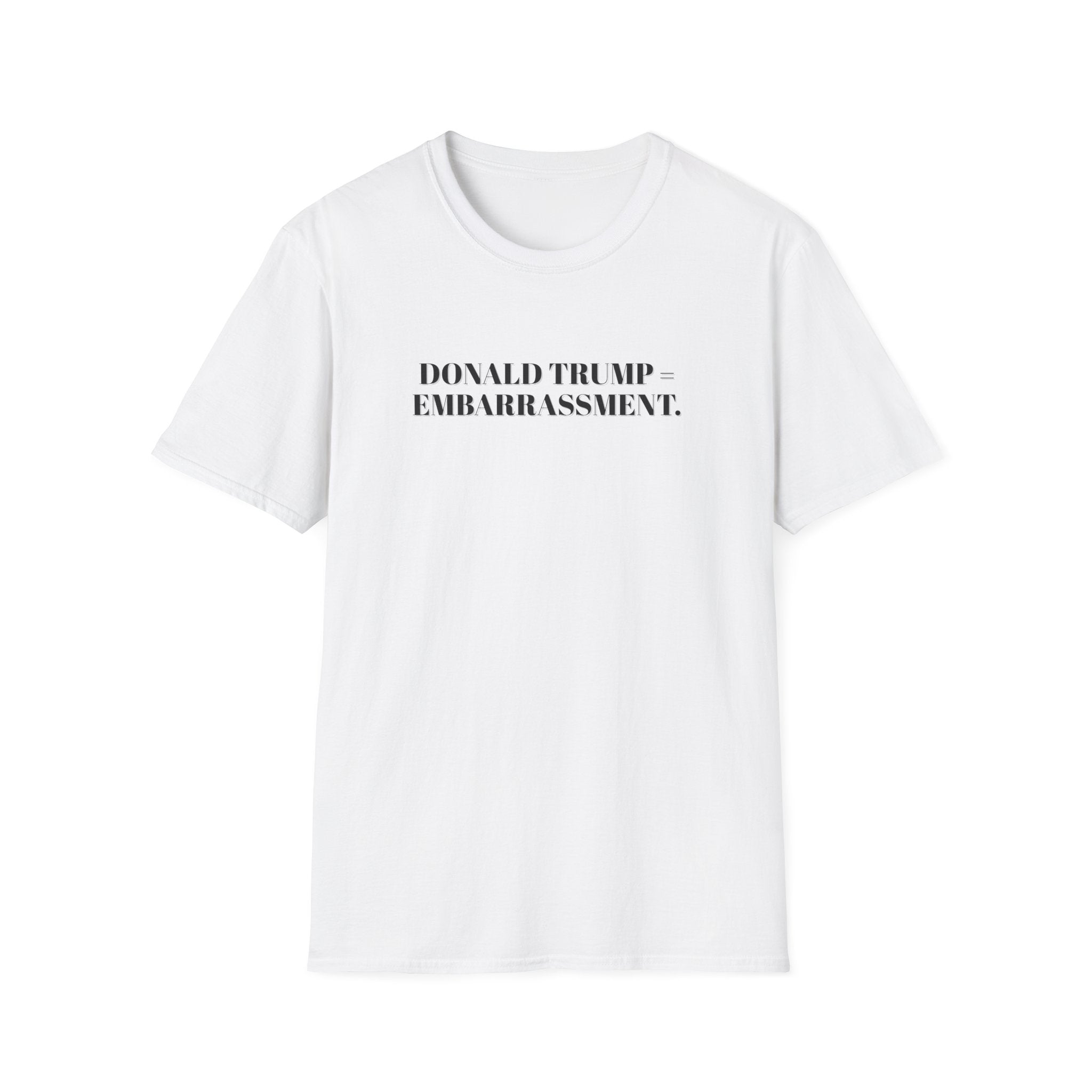 Anti Trump Unisex T-Shirt, Save Democracy Tee, Protest Political Shirt, Donald Trump is an Embarrassment, Political Activist Apparel