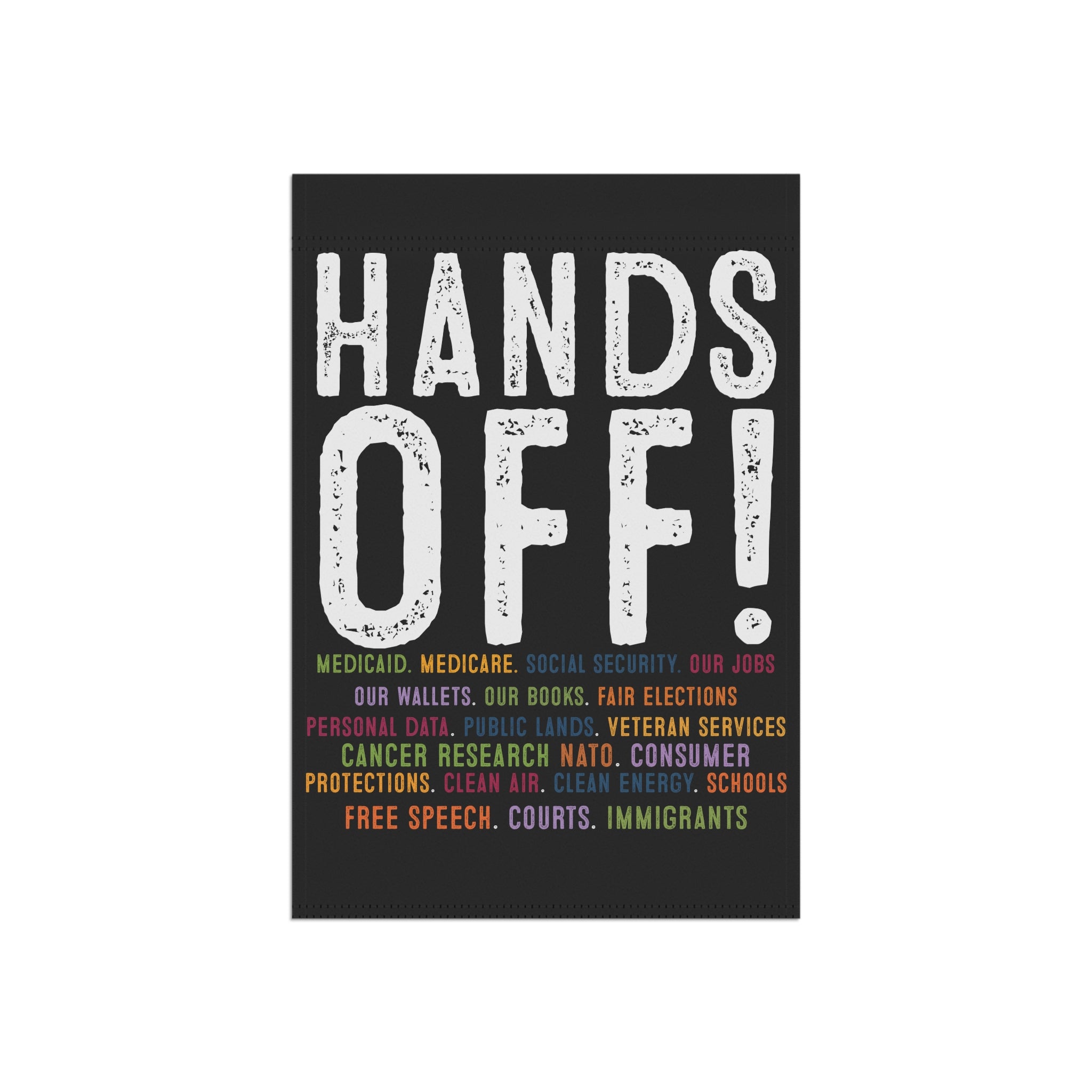 Banner, Anti Trump Political Activist Protest Resist Flag, Activism Garden House Decor, Protester Gift, Liberal Democrat Yard Sign,