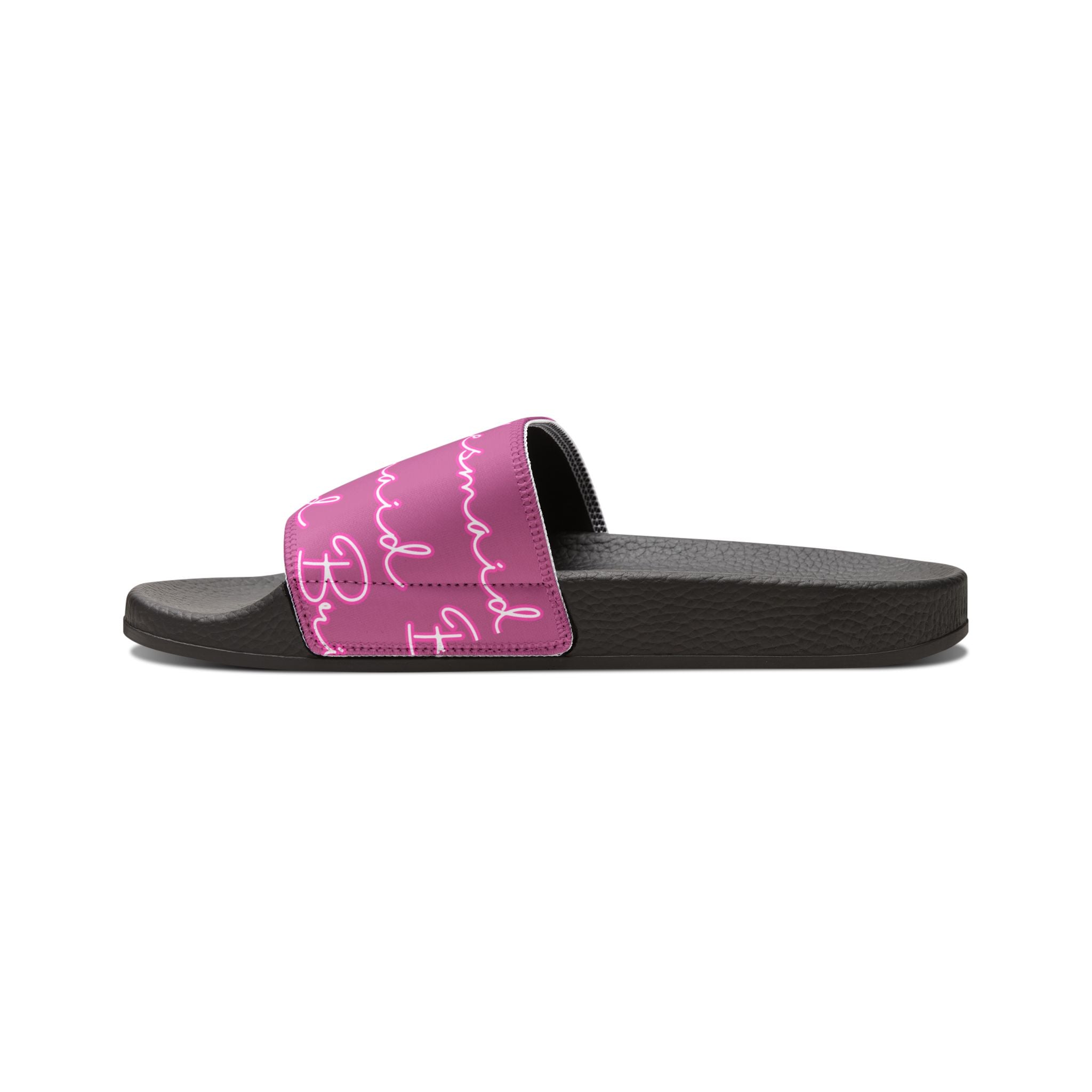 Sandals: Bridesmaids Slippers, Bachelorette Party, Getting Ready Shoes - Women's Removable-Strap Sandals, Wedding Favor, Bridal Party Gift,