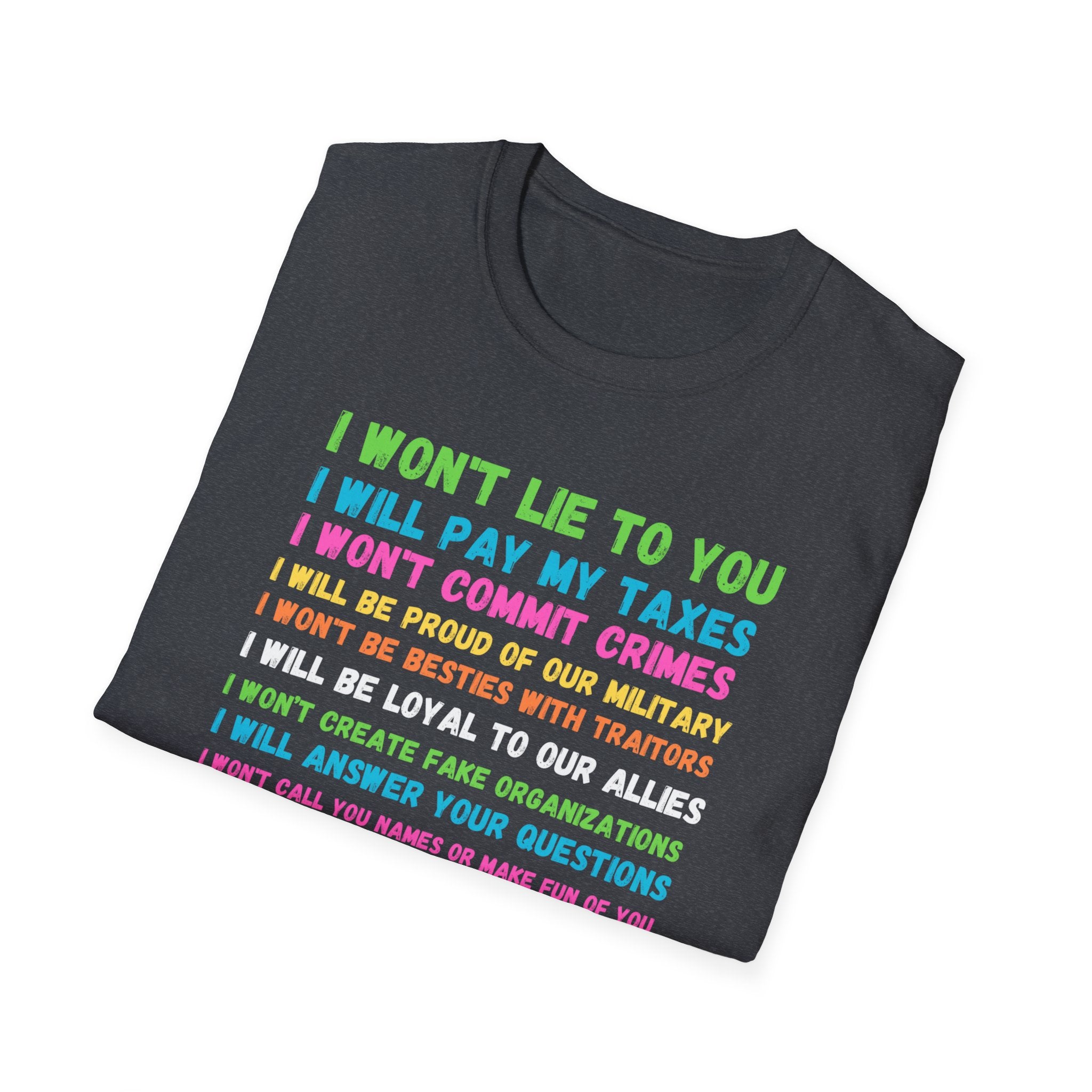 Political Statement T-Shirt - Anti Trump FDT Save Democracy Equality Inclusion Science Kindness Apparel, No Kings Protest Shirt