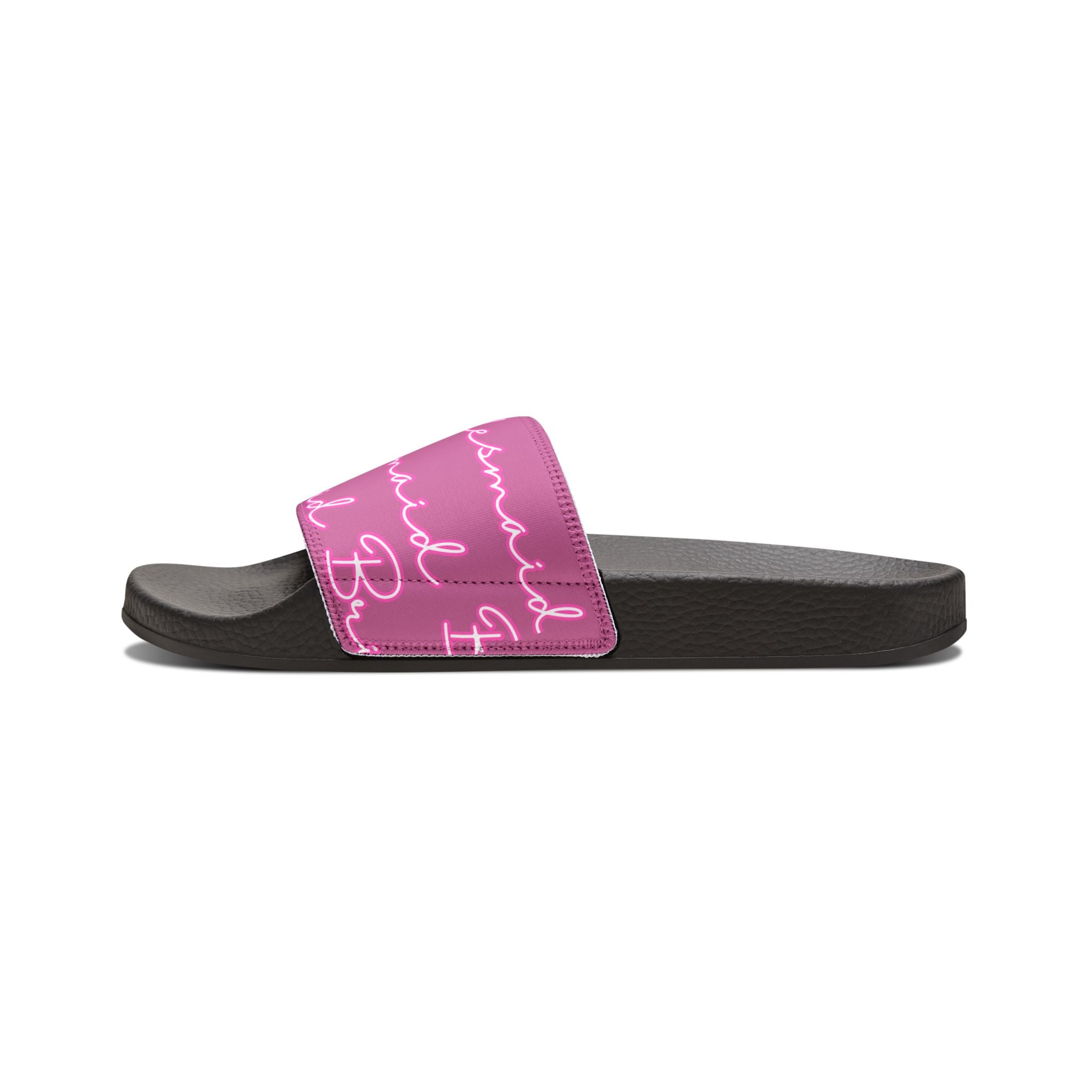 Sandals: Bridesmaids Slippers, Bachelorette Party, Getting Ready Shoes - Women's Removable-Strap Sandals, Wedding Favor, Bridal Party Gift,