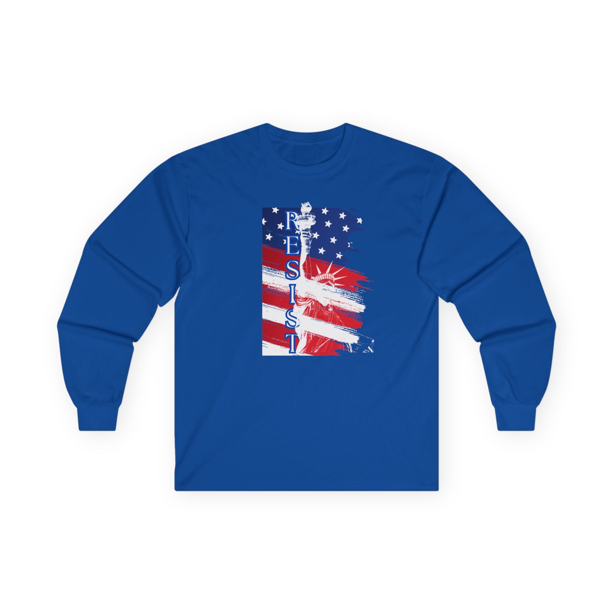 Resist Long Sleeve Tee, Rights Activists Shirt, Anti Trump Protest Apparel, Unisex Cotton Top, Political Activism Clothing
