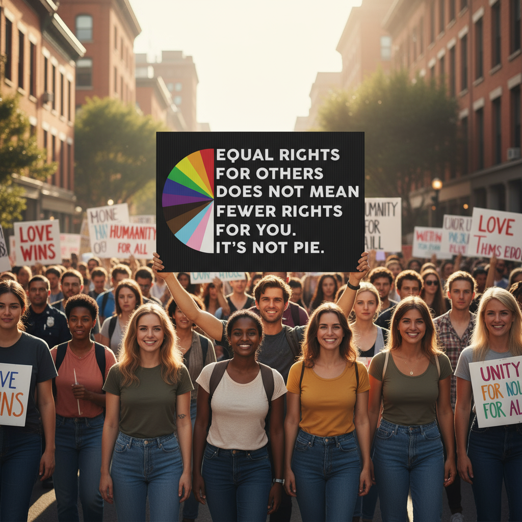 Equality and Inclusion Plastic Yard Sign, Human Rights Activists Protest Sign, Anti Trump Resist Yard Decor, Social Justice Activism