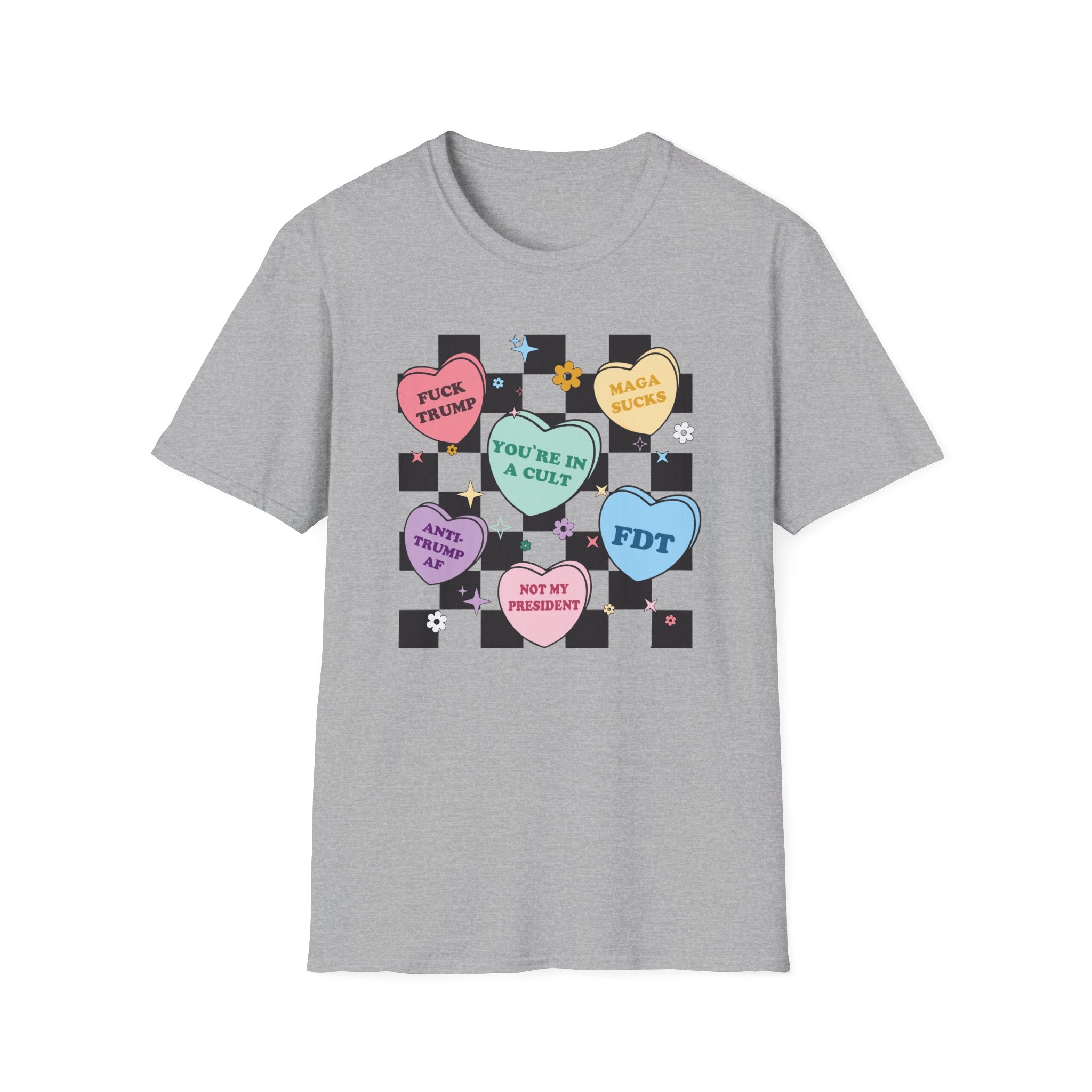 Anti Trump Unisex T-Shirt, FDT Political Activists Tee, Resist Shirt, Protest Apparel, Social Justice Clothing Save Democracy, No Kings Protest