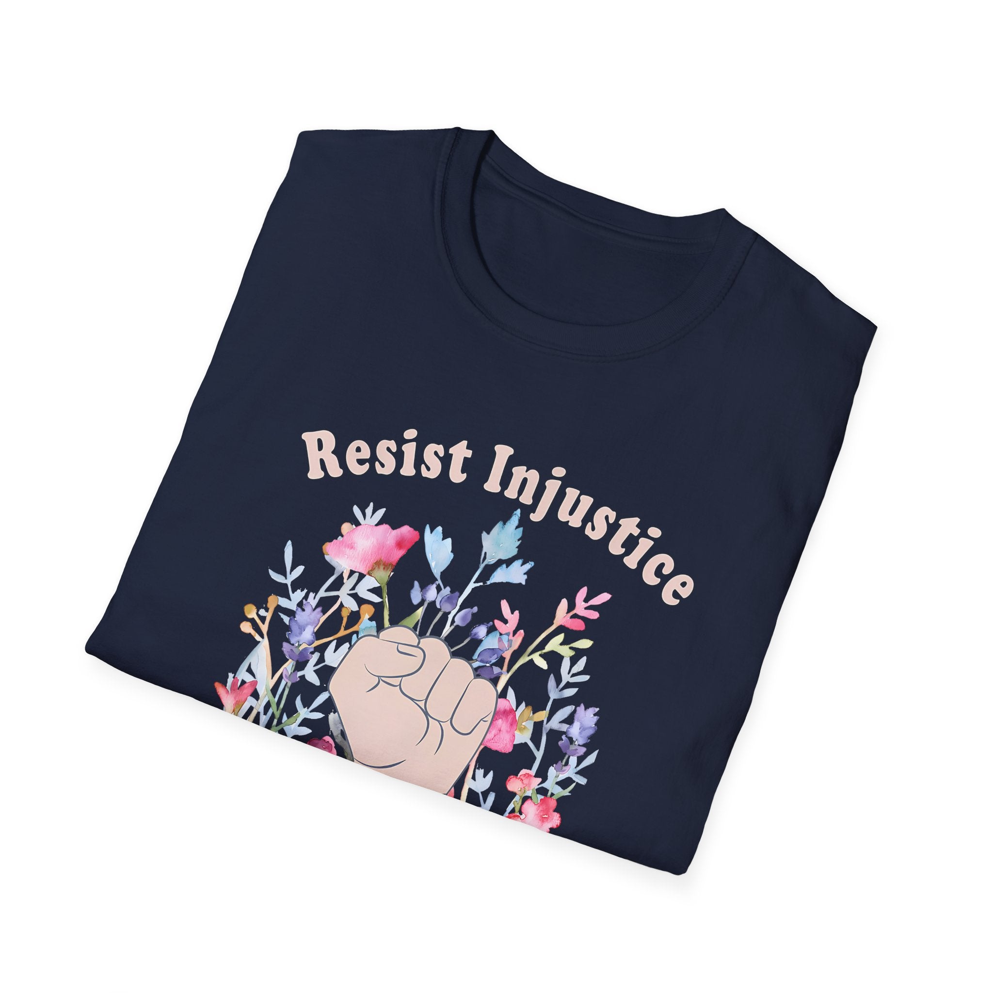 Resistance Democracy Activist Unisex T-Shirt, Resist Injustice, Anti Trump, Human Rights Shirt, Protest Tee, Political Statement Top