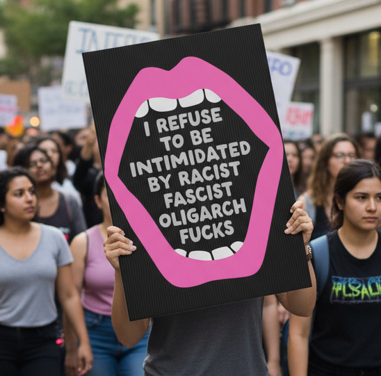 Political Activist Yard Sign, Anti Trump Protest Sign, Save Democracy Lawn Sign, Resistance Movement Placard, Protester Decor