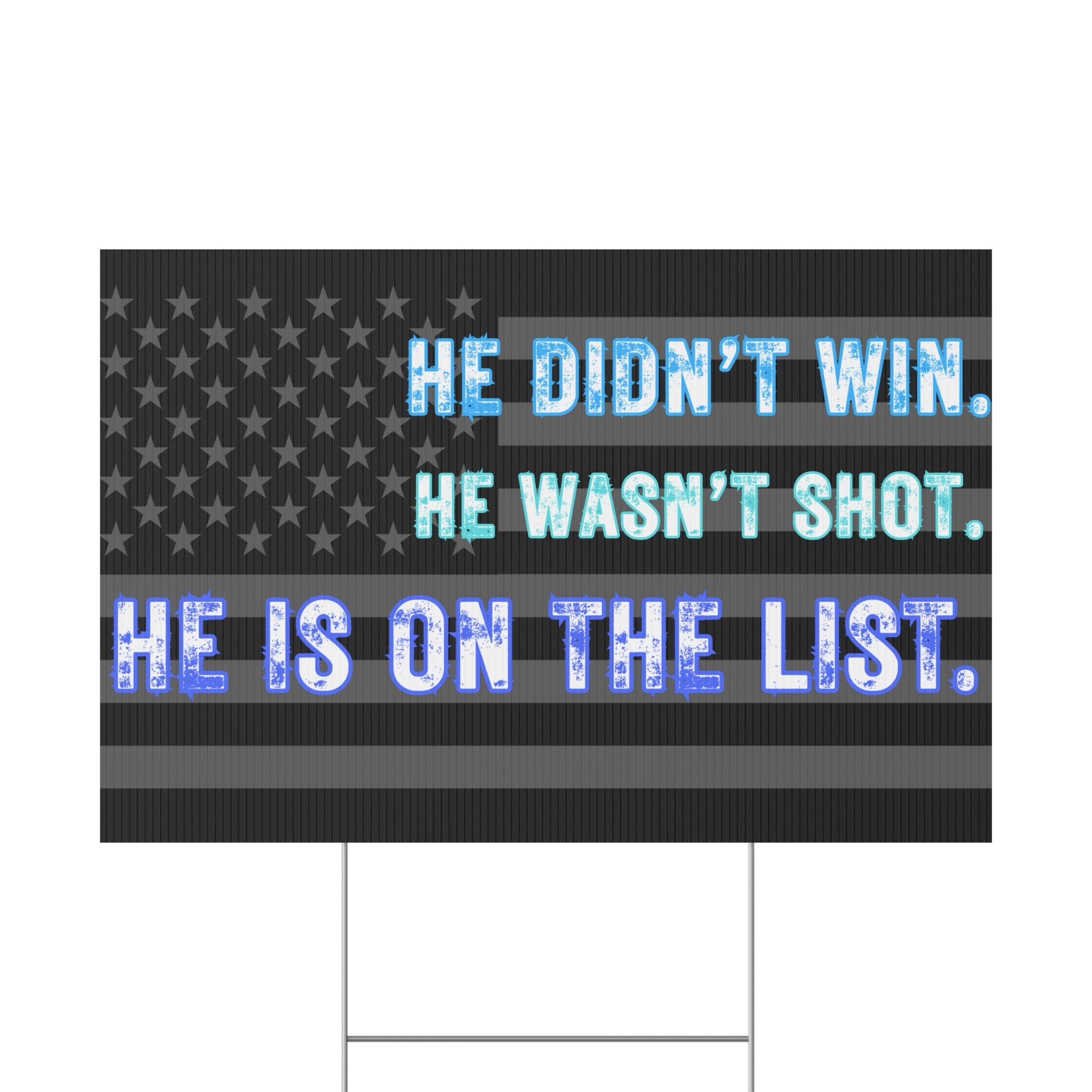 Political Rights Activists Yard Sign, Anti Trump Protest Equality No Kings Resist, Protester Gift, Activist Movement Decor, Liberal