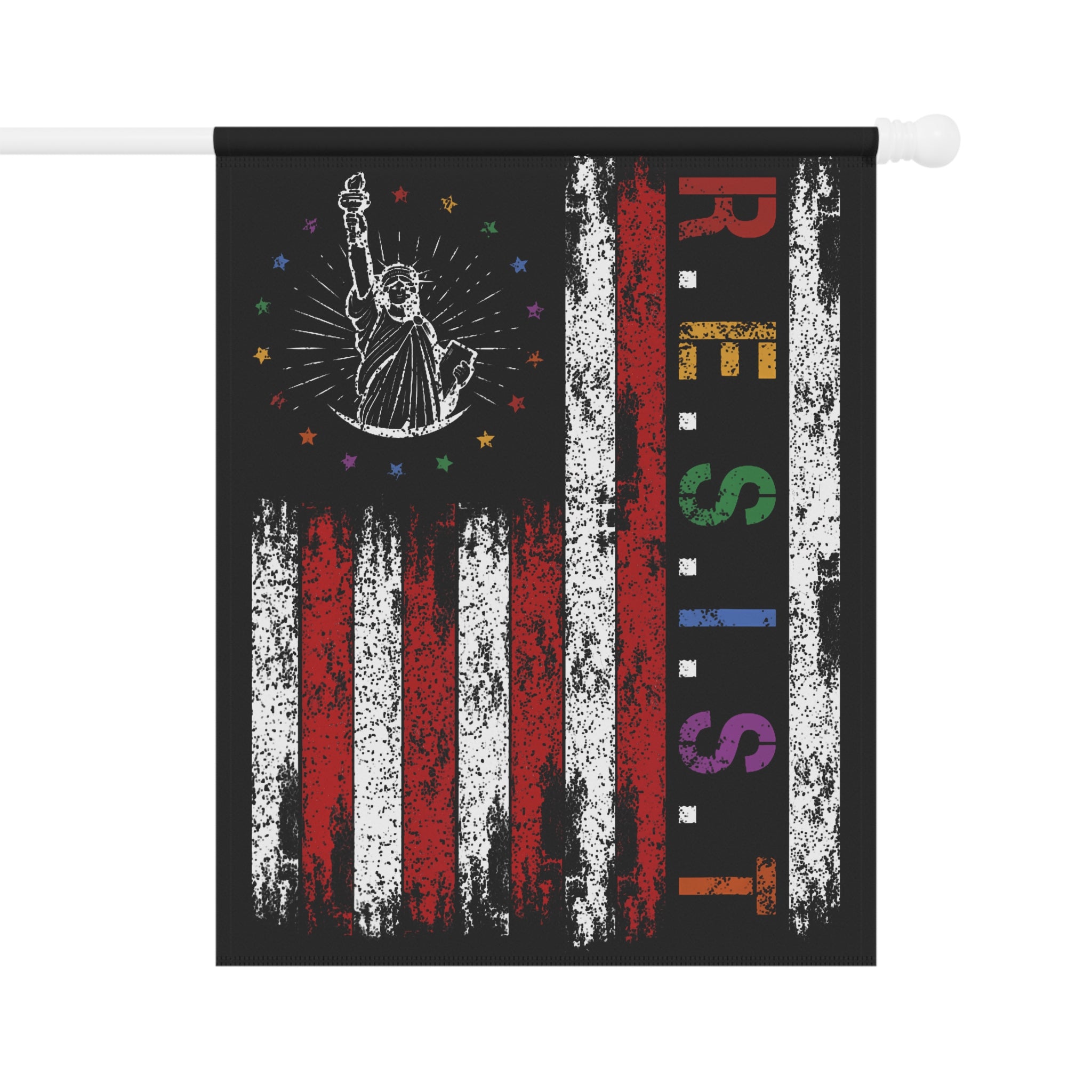 Banner, Anti Trump Resist Rights Activists Save Democracy, Protest Flag, Political Activist Sign, Resistance Movement, Liberal Protest