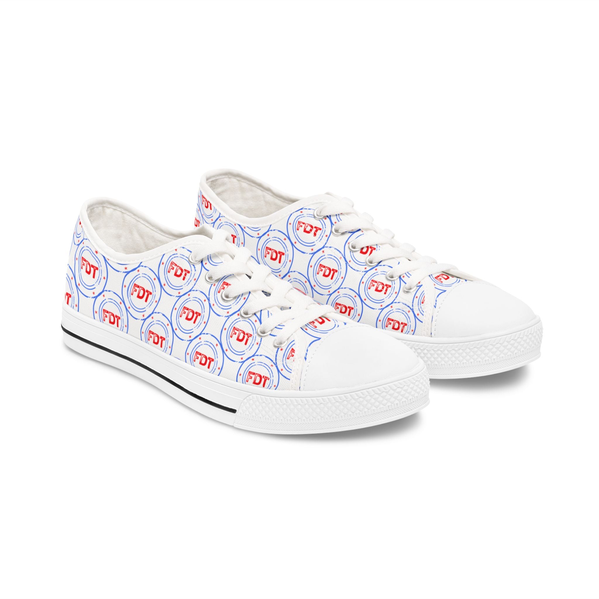 FDT Chucks Trendy Women's Low Top Sneakers, Casual Fashion Shoes, Liberal Fashion Protest Sneakers, Unique Streetwear, Comfort Meets Style