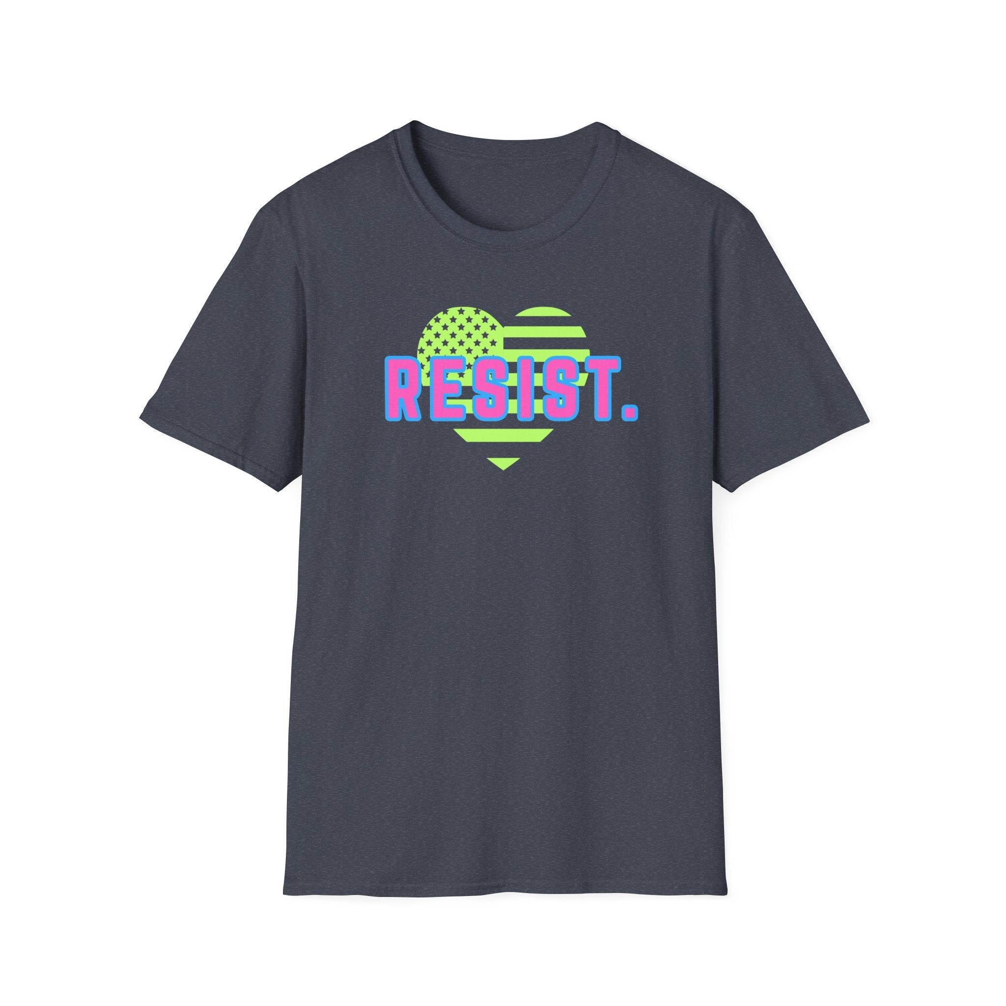 Activist Anti Trump Resist Protest Unisex Softstyle T-Shirt, Activist Tee, Human Rights Apparel, FDT Political Statement Shirt, Social Justice Clothing