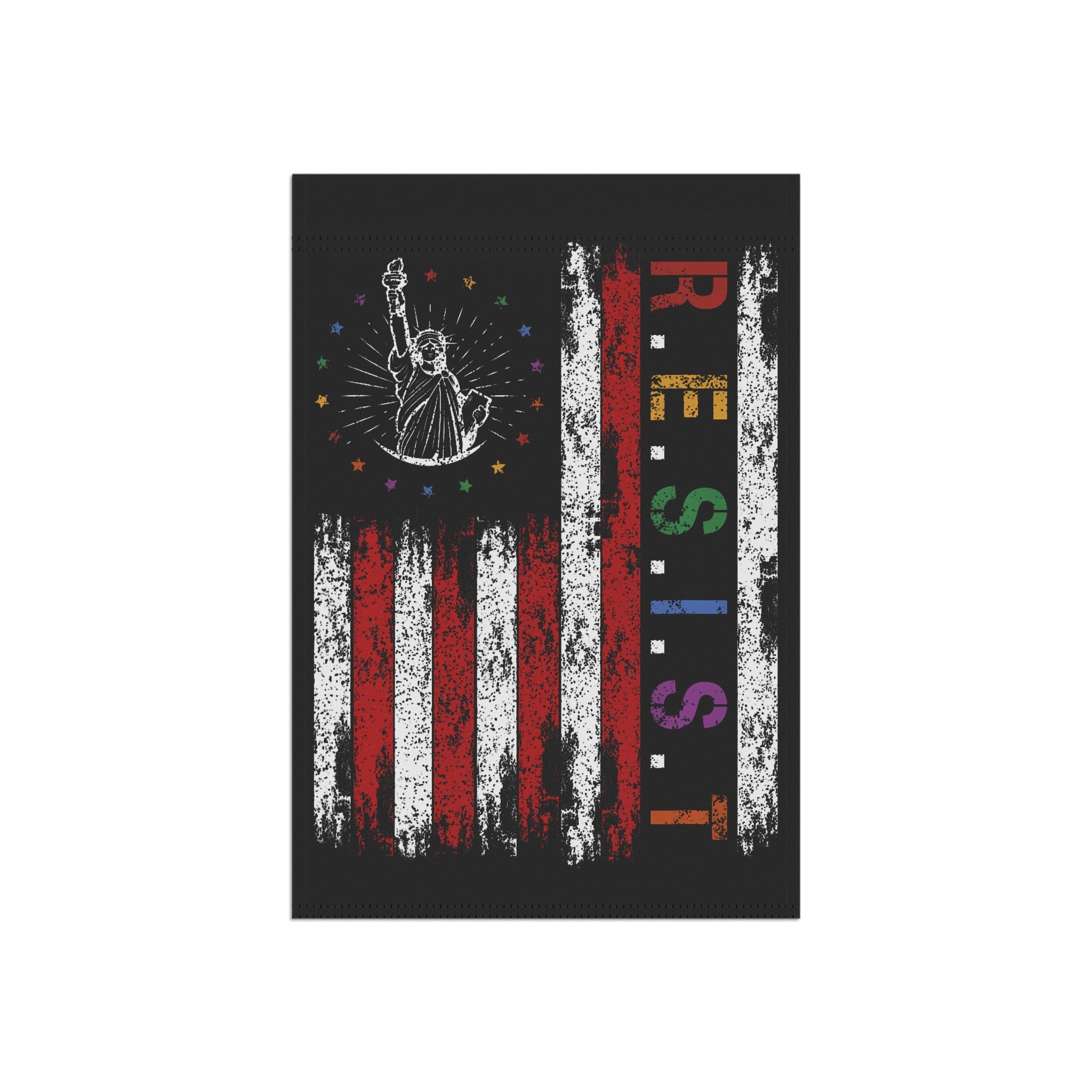 Banner, Anti Trump Resist Rights Activists Save Democracy, Protest Flag, Political Activist Sign, Resistance Movement, Liberal Protest