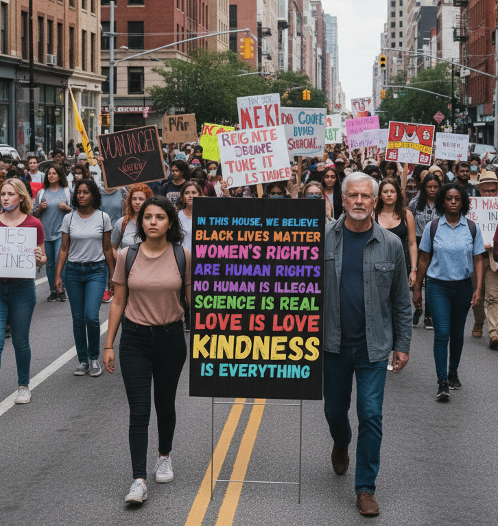Rainbow Colored Equality Plastic Yard Sign - LGBTQ Rights Activist Yard Decor, Social Justice Outdoor Sign, LGBTQ Pride Protest Poster,