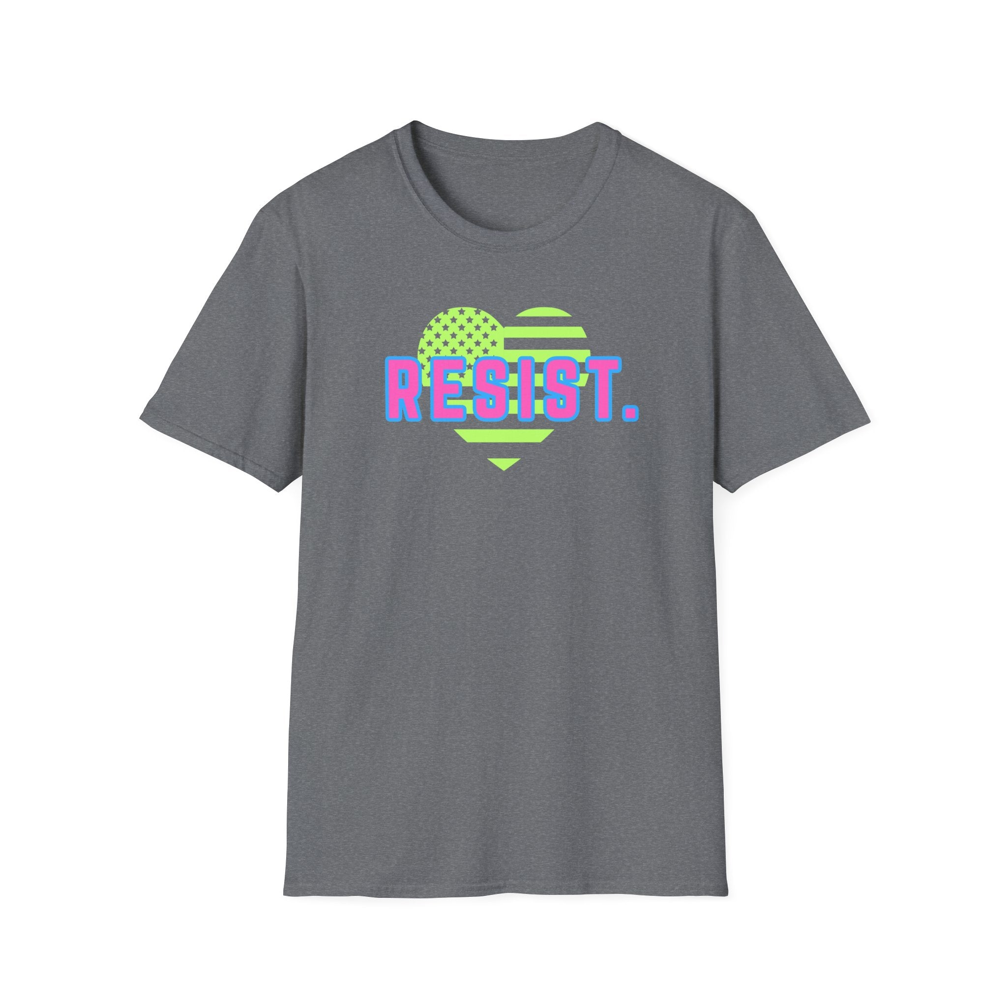 Activist Anti Trump Resist Protest Unisex Softstyle T-Shirt, Activist Tee, Human Rights Apparel, FDT Political Statement Shirt, Social Justice Clothing