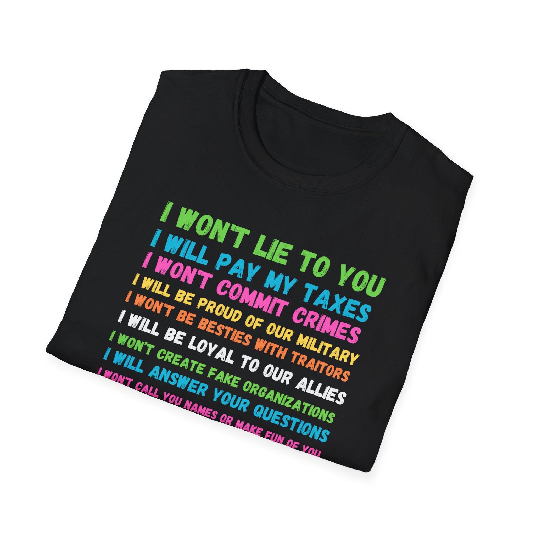 Political Statement T-Shirt - Anti Trump FDT Save Democracy Equality Inclusion Science Kindness Apparel, No Kings Protest Shirt
