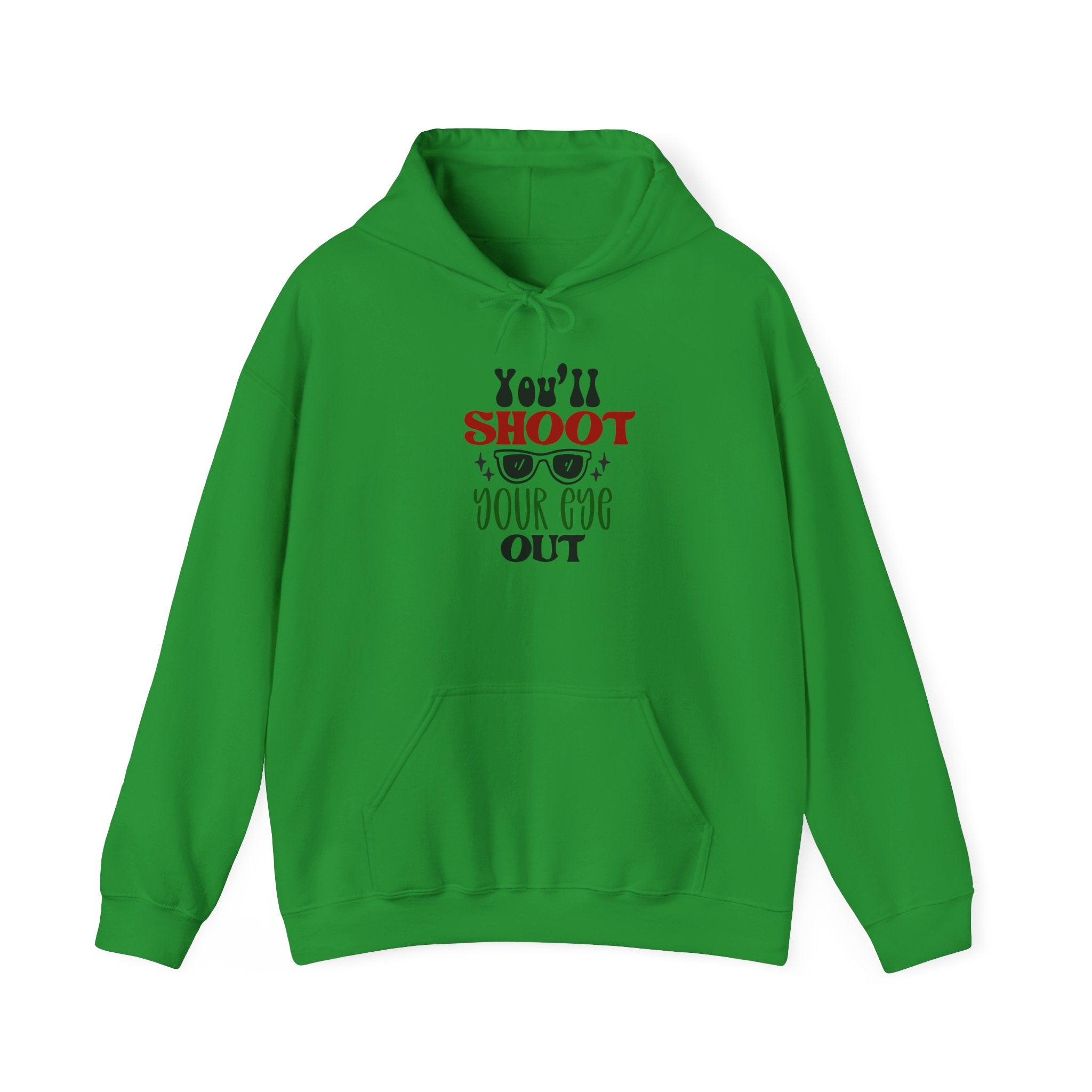 Retro Vintage Christmas Hoodie, Unisex Heavy Blend Hooded Sweatshirt, A Christmas Story Movie Quotes Apparel Christmas Gifts