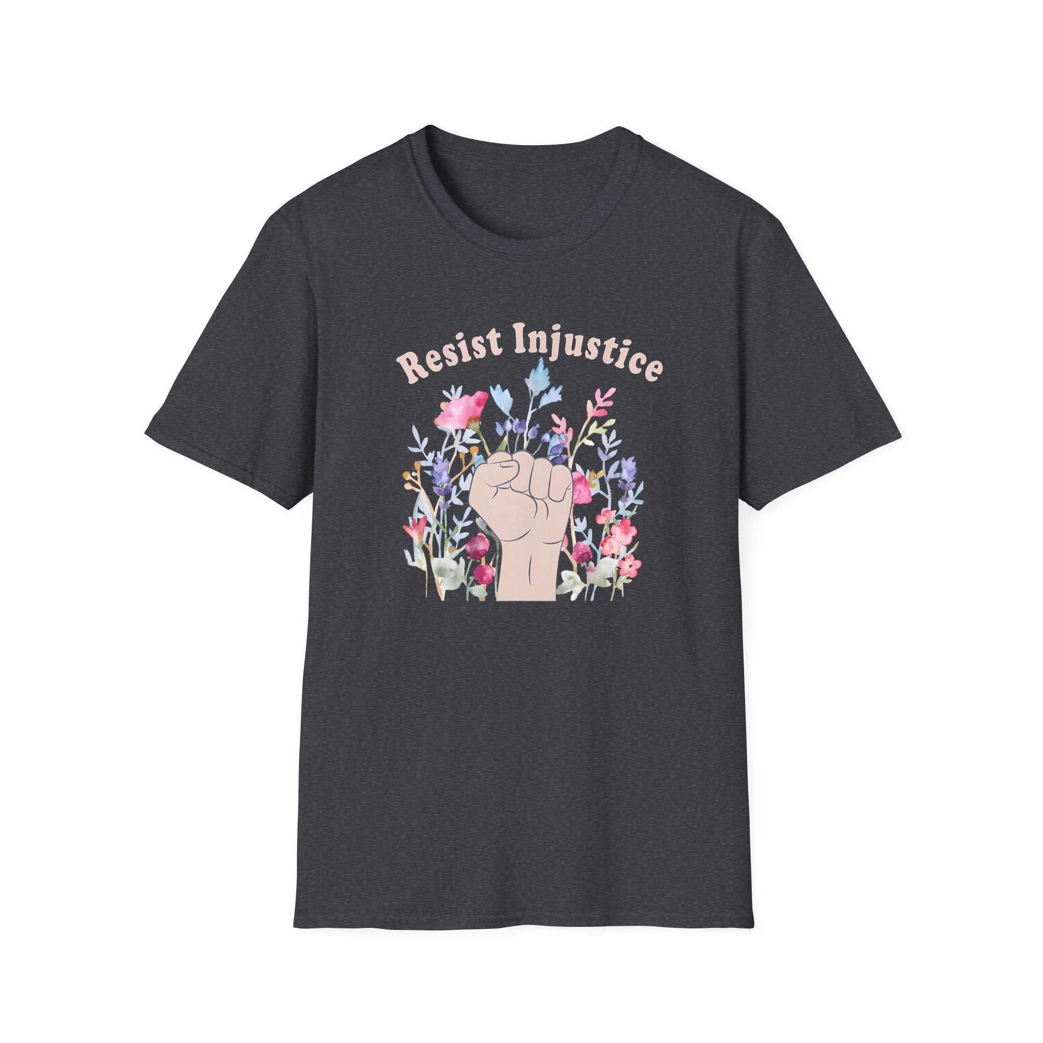 Resistance Democracy Activist Unisex T-Shirt, Resist Injustice, Anti Trump, Human Rights Shirt, Protest Tee, Political Statement Top
