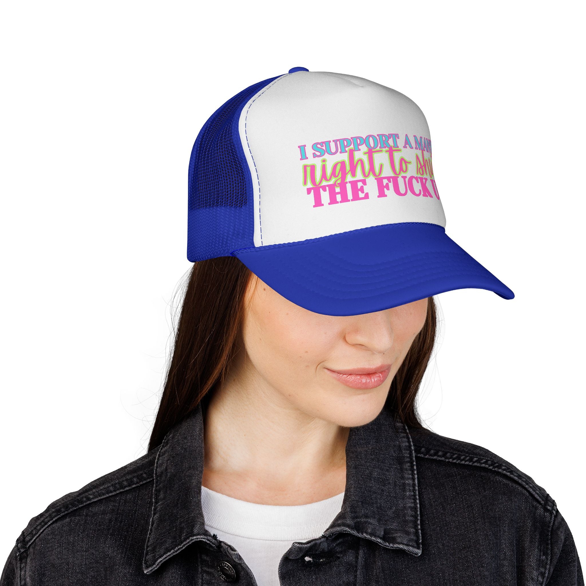 Trucker Cap for Anti Trump Political Rights Activists Women Sarcastic Hat, Protest Activism Resistance Gear, Equality Feminist Gift,