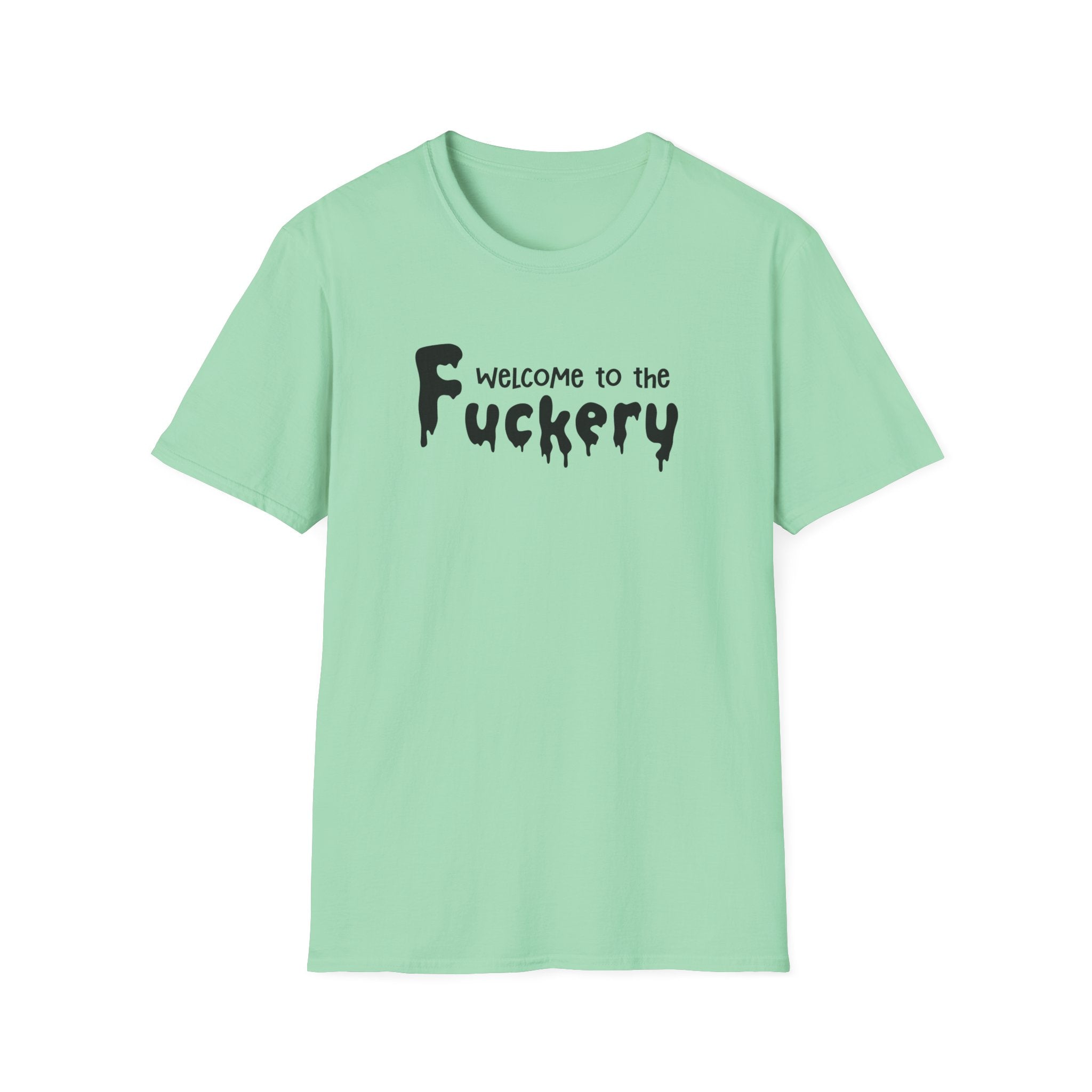 Funny Adult Humor Unisex Softstyle T-Shirt, Sarcasm Tee Shirt Gift, Fuckery Quote Top, Men Women Clothing, Novelty Apparel