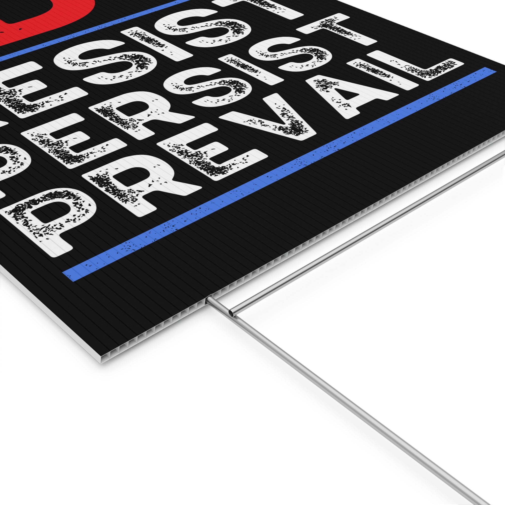 Political Protest Yard Sign, Anti Trump FDT Resist Activist, Save Democracy, Political Rights, Political Statement, Lawn Ornaments,