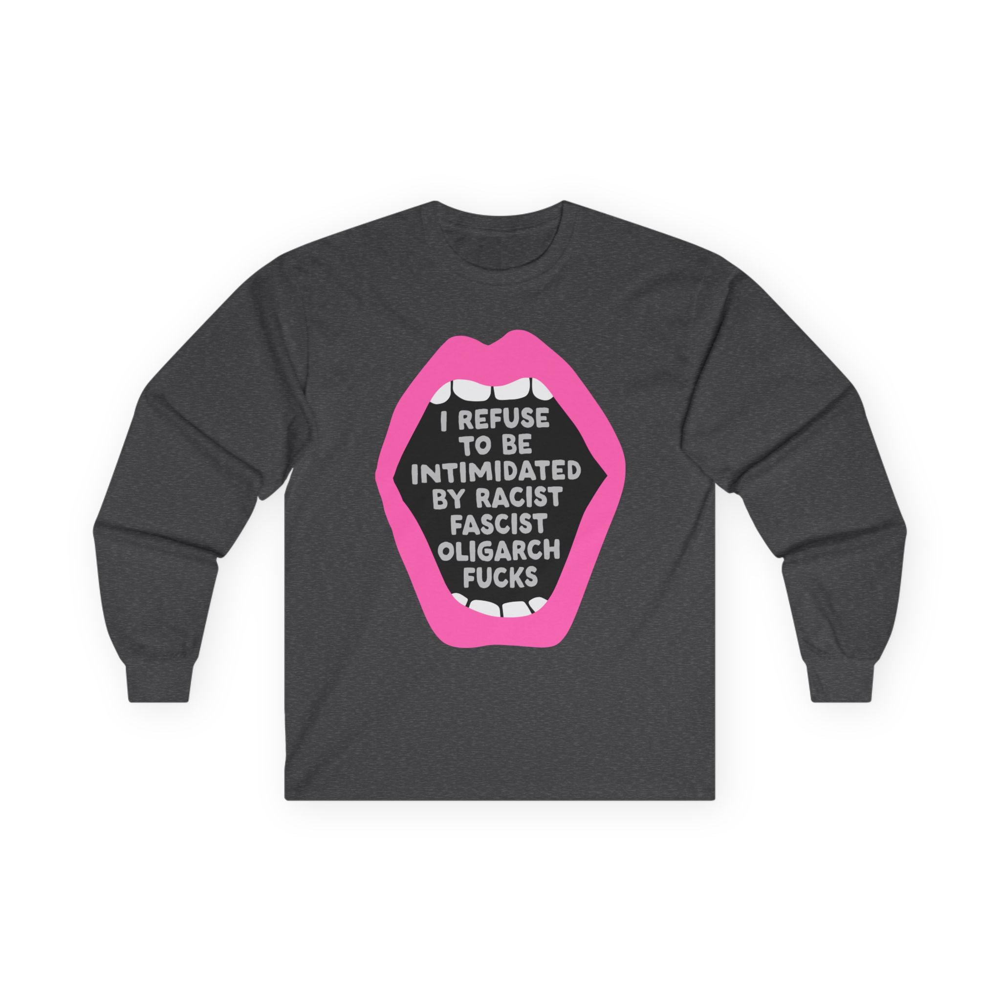 FDT Save Democracy Political Rights Activists Tee, Anti Trump Long Sleeve Shirt, Equality Activist Gift, Protest Movement Top, Unisex Cotton Tee
