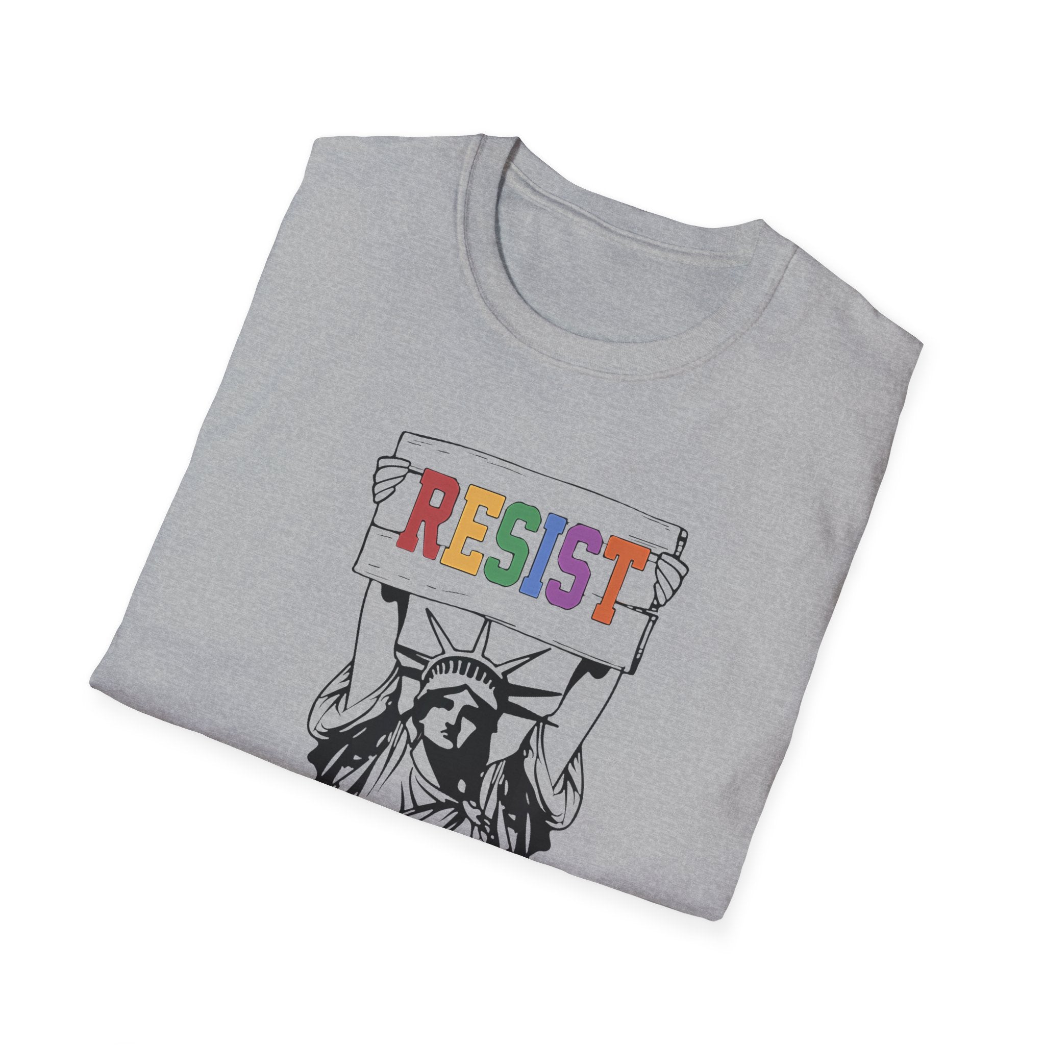 Political Activists T-Shirt, Resist Anti Trump Tee, Protest Movement Clothing, Unisex Activism Apparel, Resistance Gift Liberal Democrat FDT Shirt