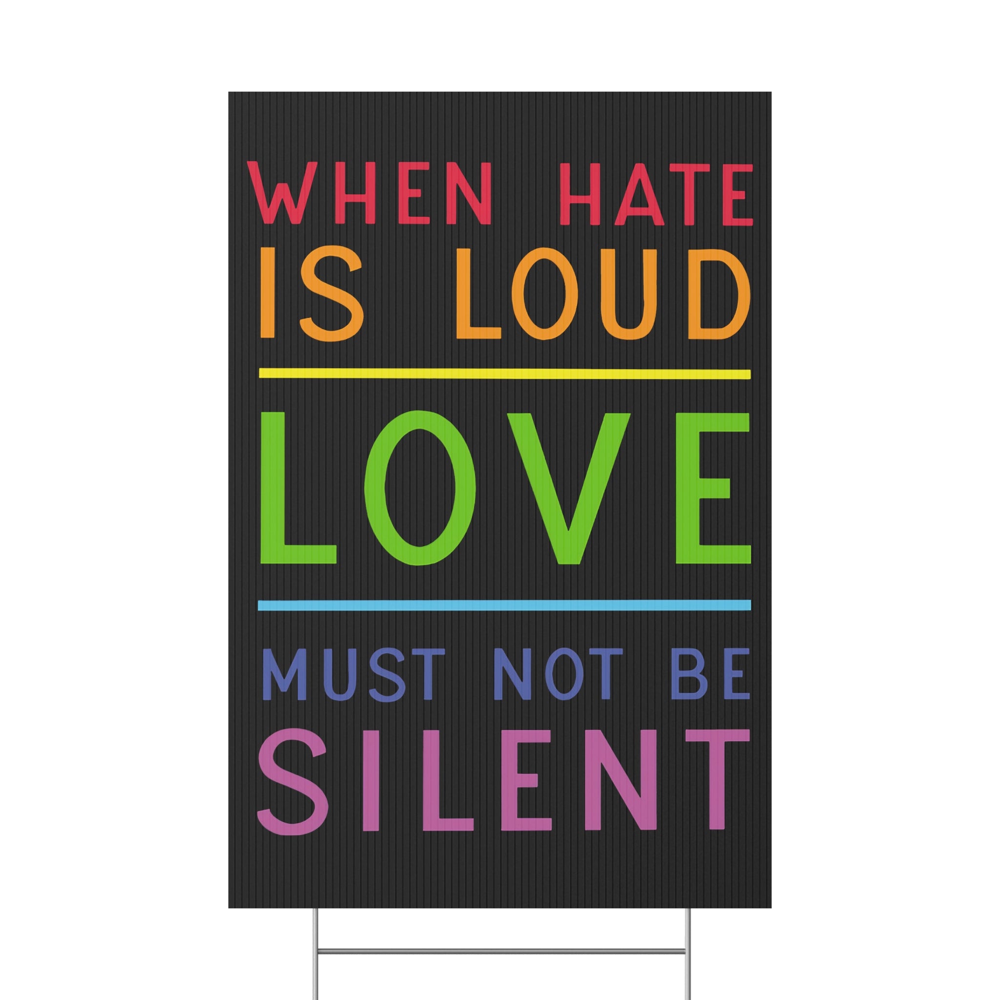 Human Rights Activist Sign, Equality Not Divide, Stand Up for Your Rights, Protest Sign, Social Justice, Political Statement, Activism Anti Trump