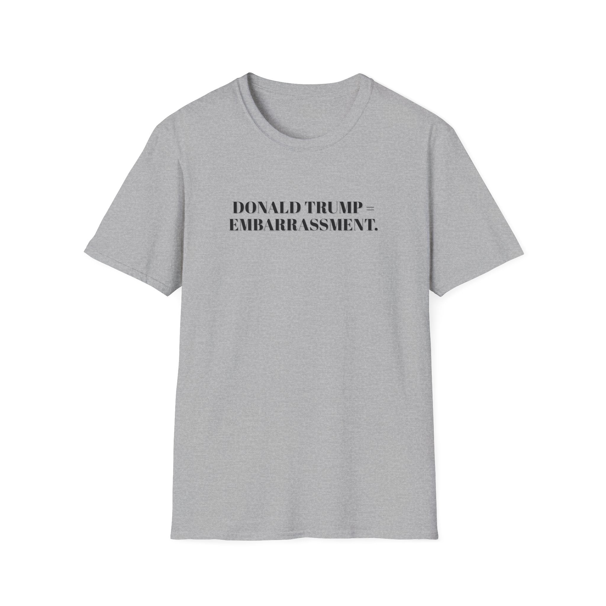 Anti Trump Unisex T-Shirt, Save Democracy Tee, Protest Political Shirt, Donald Trump is an Embarrassment, Political Activist Apparel