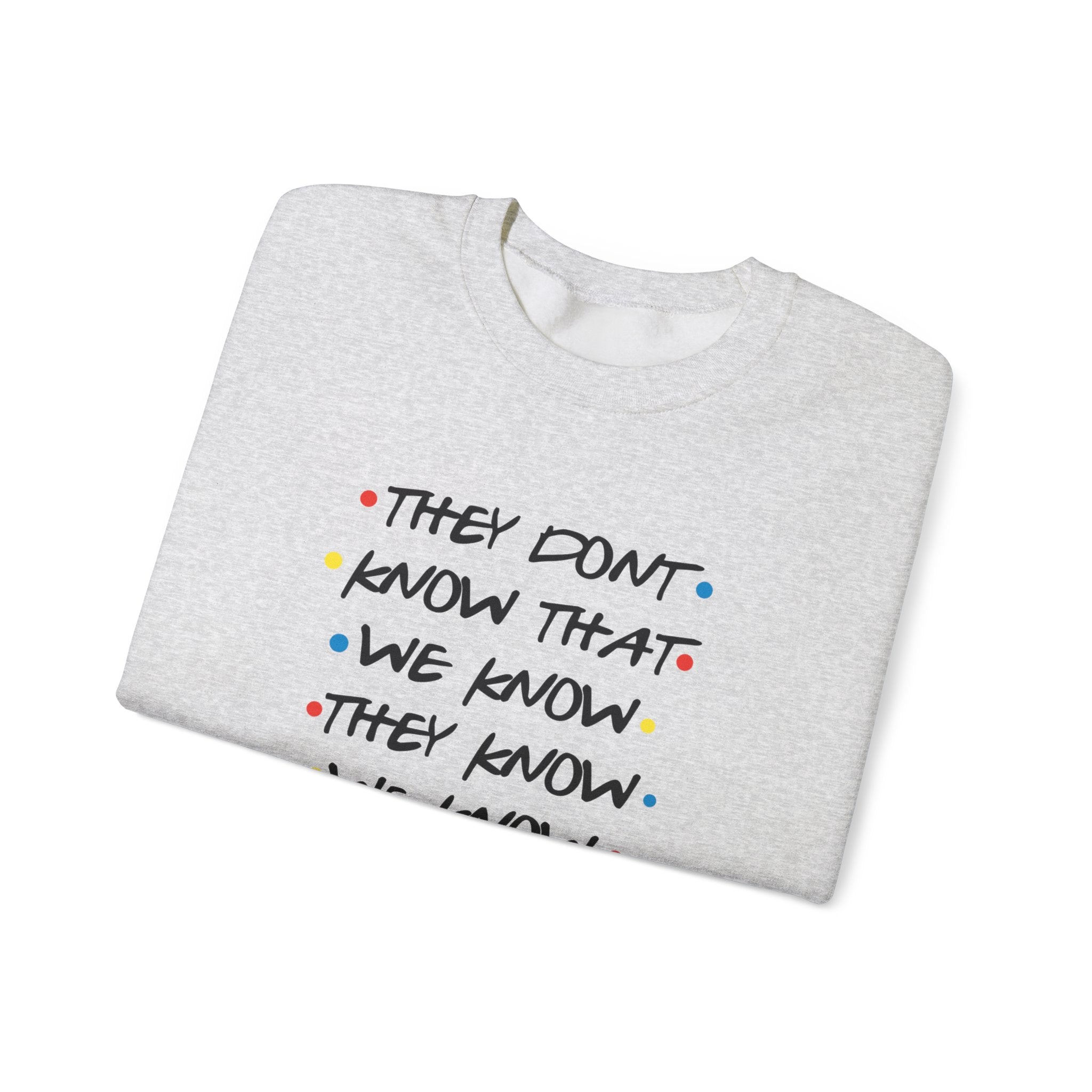 Funny TV Show Quotes Unisex Sweatshirt, Political Humor Anti Trump Crewneck, Gift for TV Show Fans, Hilarious Sweatshirt, Comfy Statement