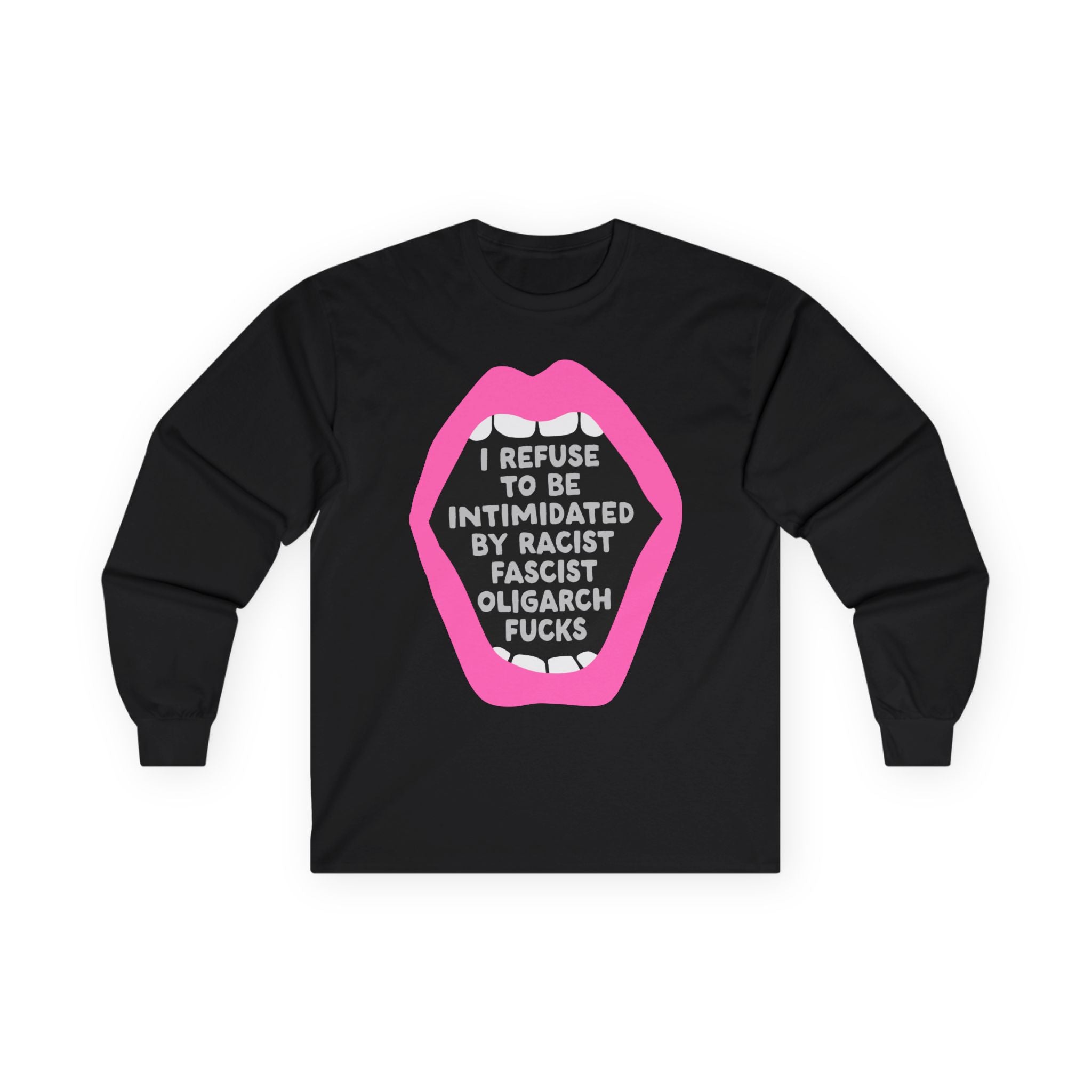 FDT Save Democracy Political Rights Activists Tee, Anti Trump Long Sleeve Shirt, Equality Activist Gift, Protest Movement Top, Unisex Cotton Tee