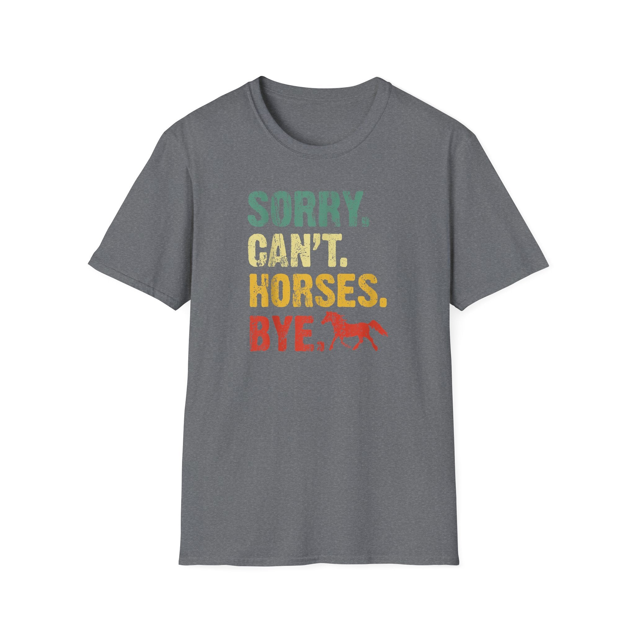 Funny Equestrian Horse Life Retro Vintage Unisex Softstyle T-Shirt, Horse Girl Tee, Equestrian Lover Gift, Animal Lover Shirt, Vintage Horse