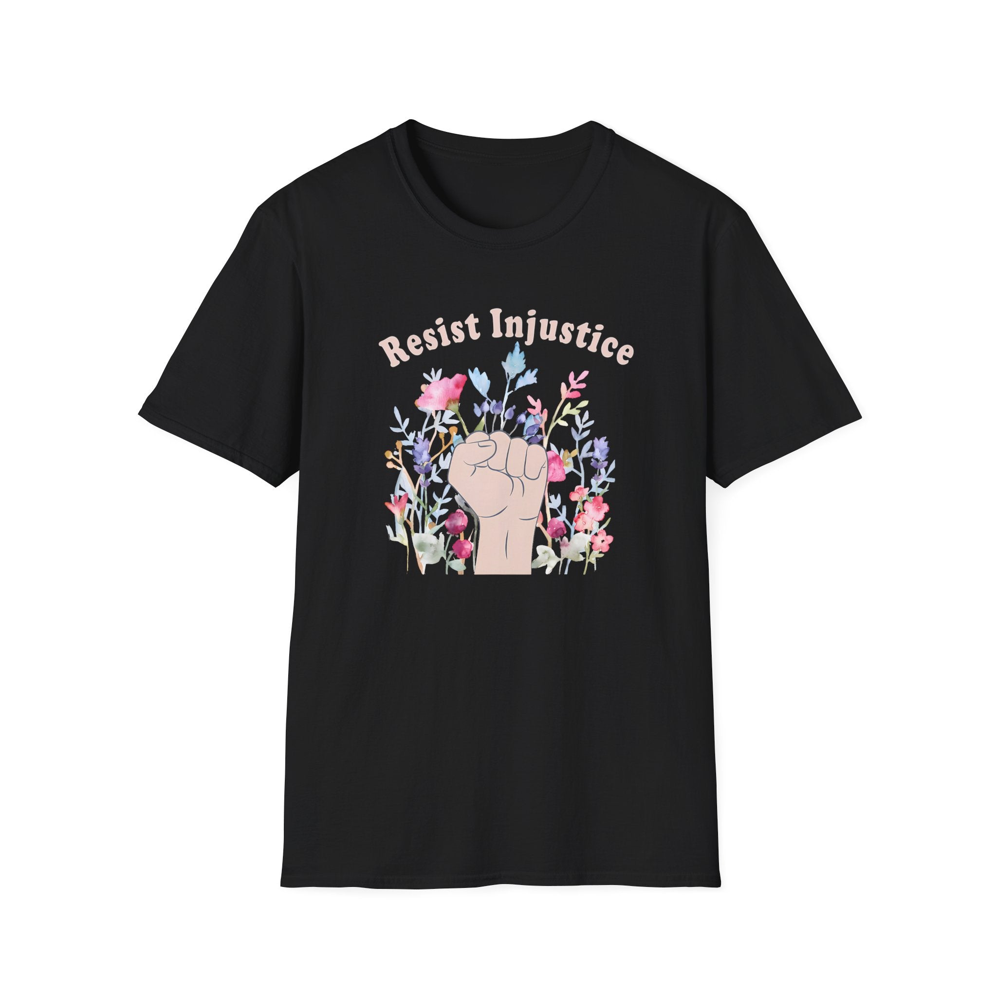 Resistance Democracy Activist Unisex T-Shirt, Resist Injustice, Anti Trump, Human Rights Shirt, Protest Tee, Political Statement Top