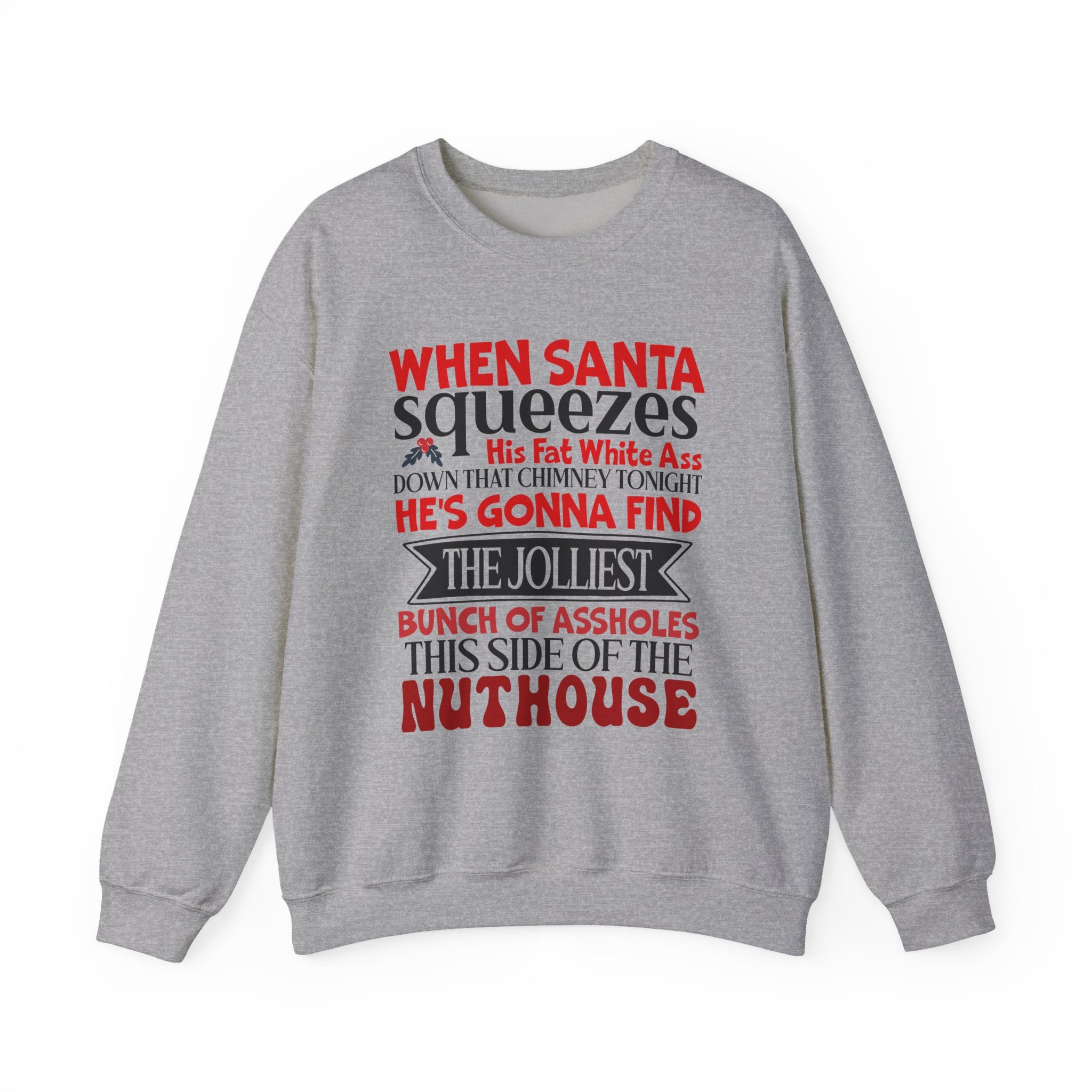 Clark Griswold Christmas Vacation Sweatshirt, Funny Holiday Jumper, Movie Quote Xmas Gift, Festive Unisex Crewneck Pullover, Christmas Movie