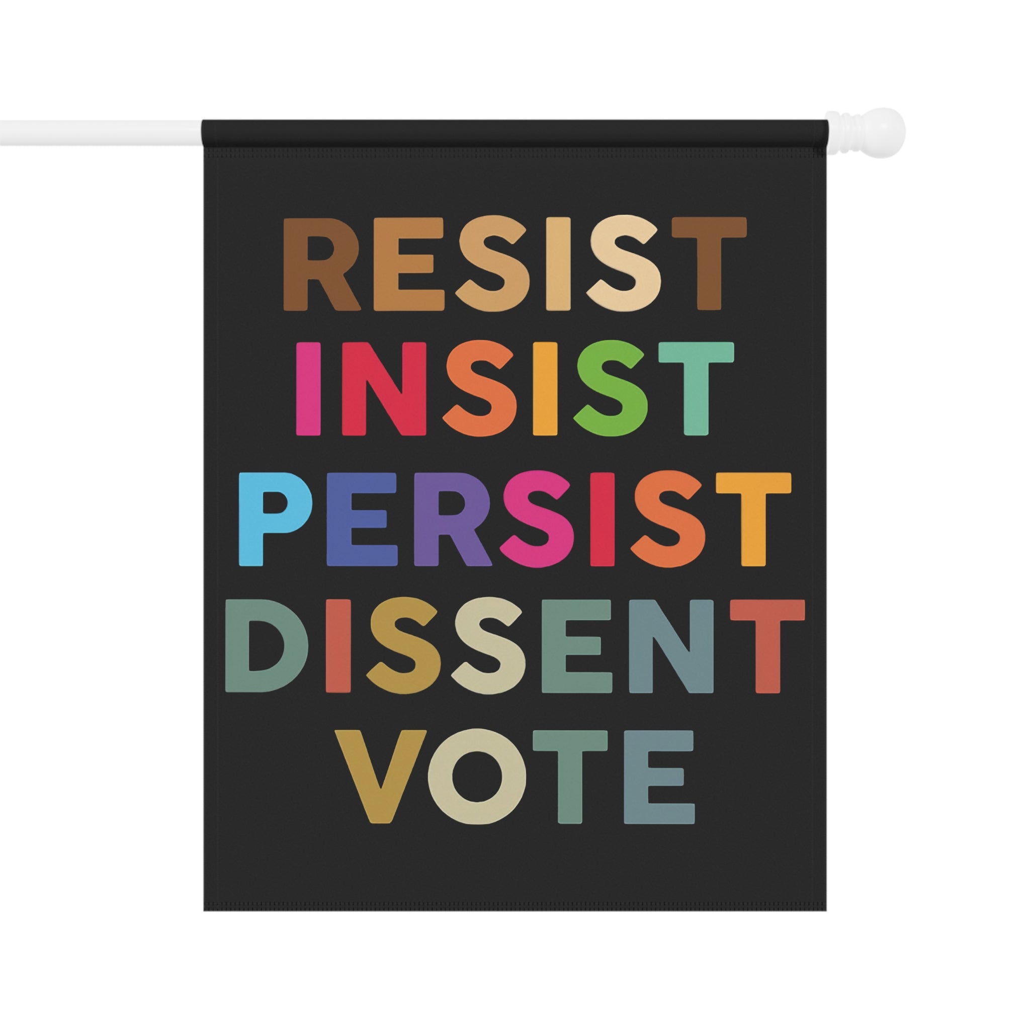 Banner, Anti Trump, Resist Protest Save Democracy Rights Activists, Garden Flag, House Decoration, Outdoor Sign, Protester Gift, Political