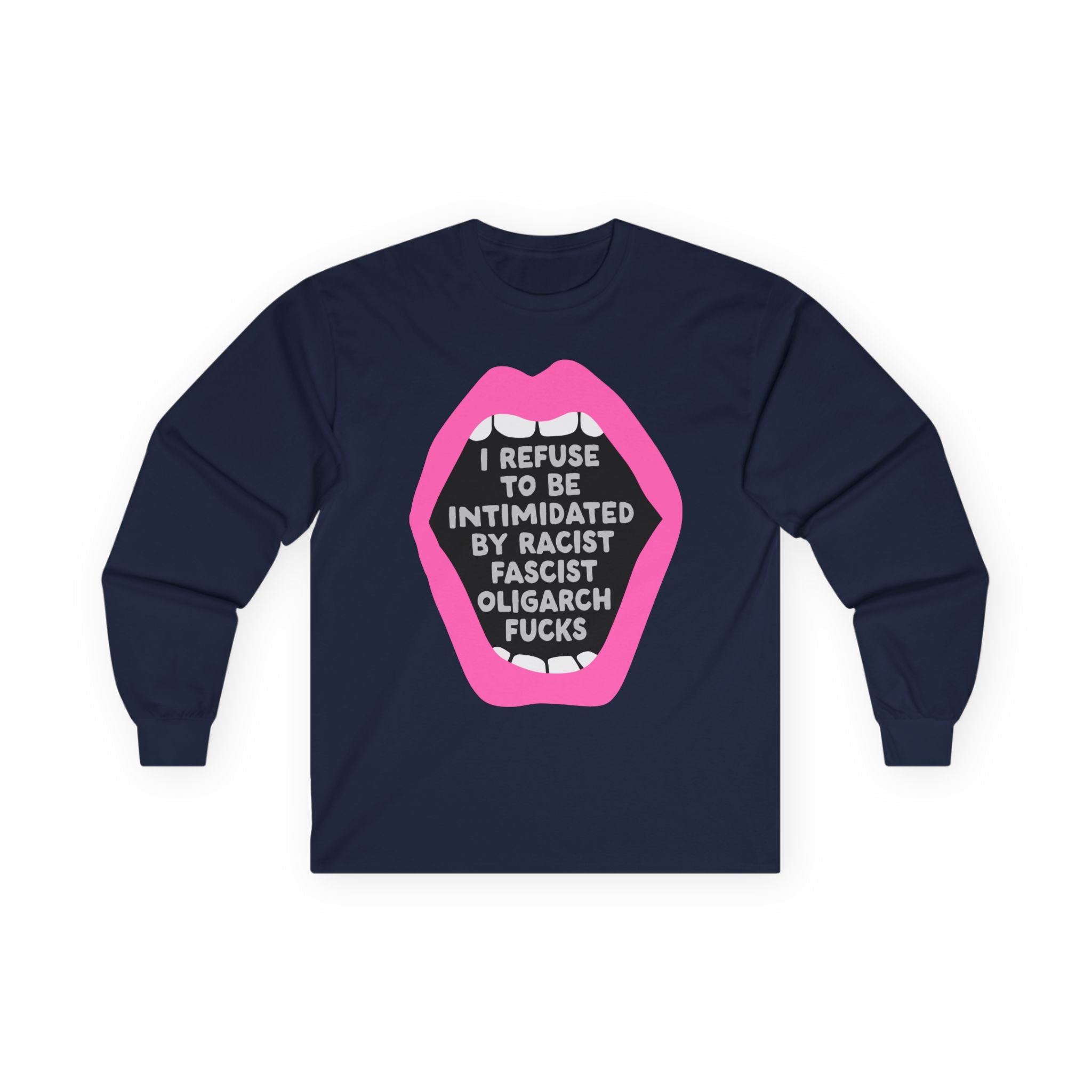 FDT Save Democracy Political Rights Activists Tee, Anti Trump Long Sleeve Shirt, Equality Activist Gift, Protest Movement Top, Unisex Cotton Tee