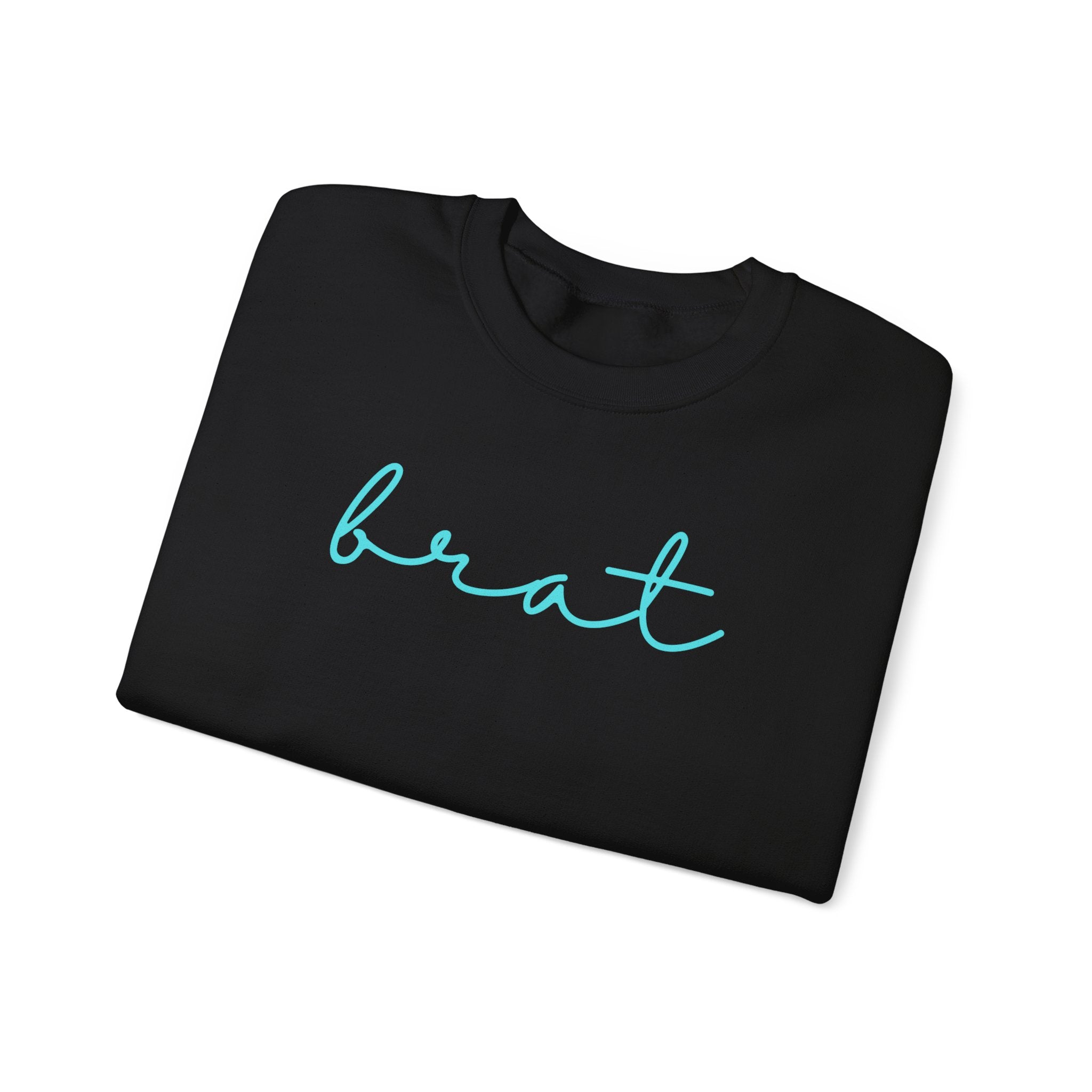 Funny Sarcasm Brat Unisex Sweatshirt, Christmas Birthday Gifts Unique, Trending Design Minimalist Sweatshirt