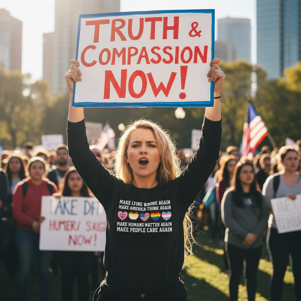 Equality Inclusion Long Sleeve Tee, Anti Trump Shirt, Human Rights Activist Top, Unisex Graphic Tee, Political Protest Apparel