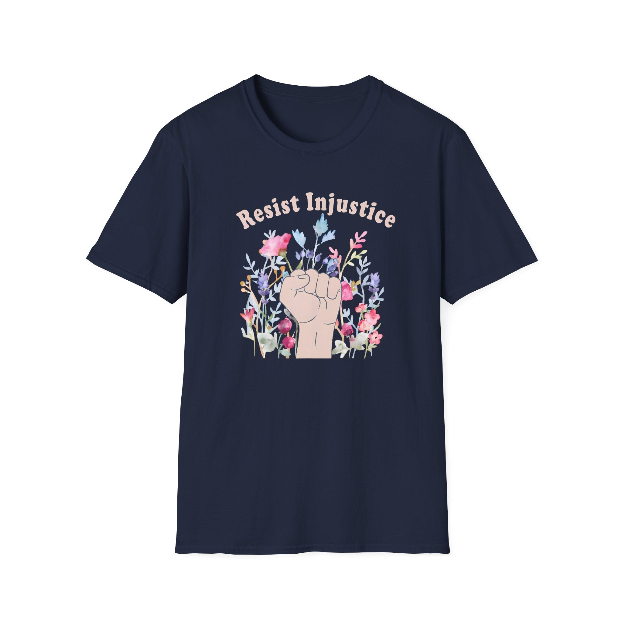Resistance Democracy Activist Unisex T-Shirt, Resist Injustice, Anti Trump, Human Rights Shirt, Protest Tee, Political Statement Top