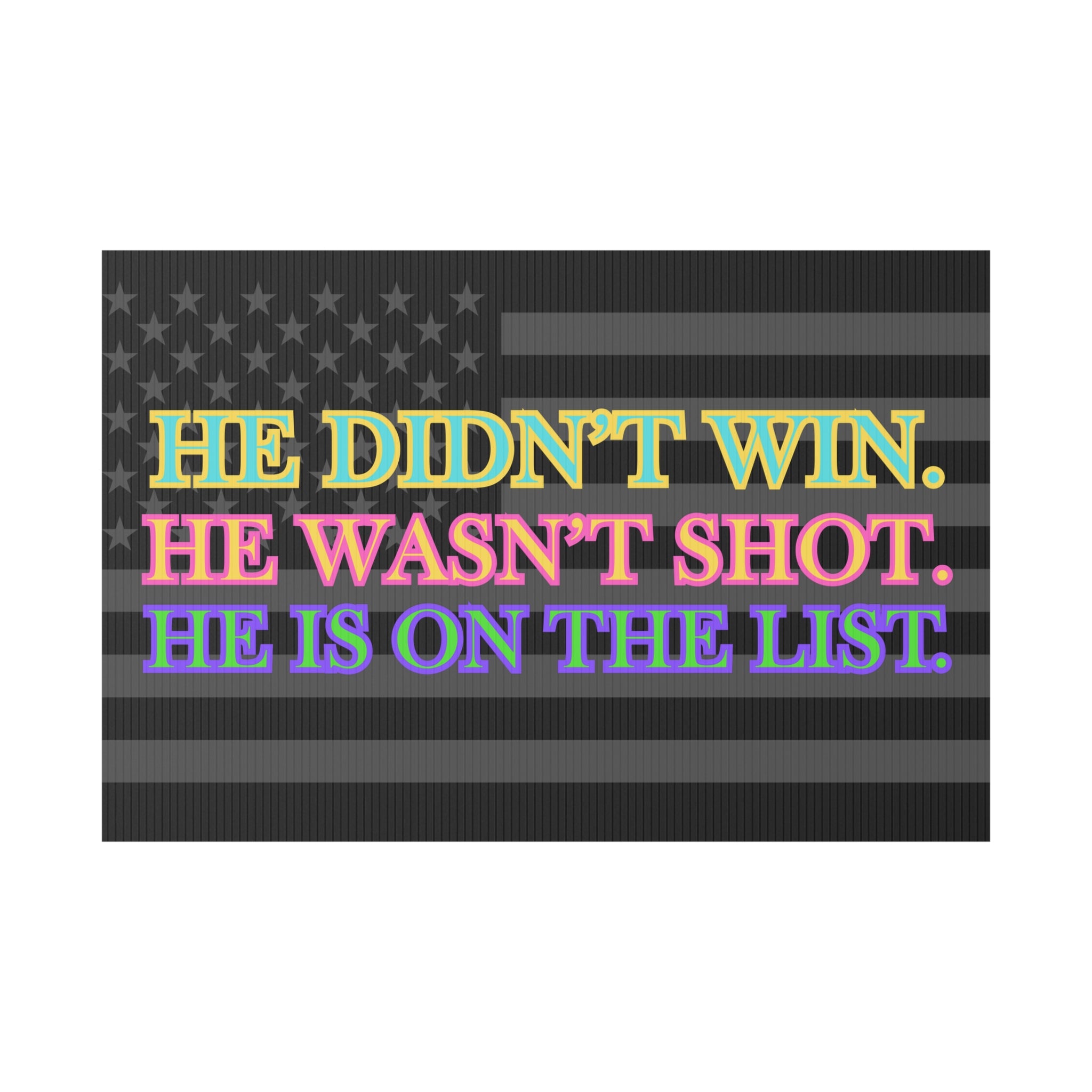 Political Rights Activists Plastic Yard Sign, Anti Trump, Equality No Kings, Resist, Protest Sign, Social Justice Yard Decor, Activist Gift,