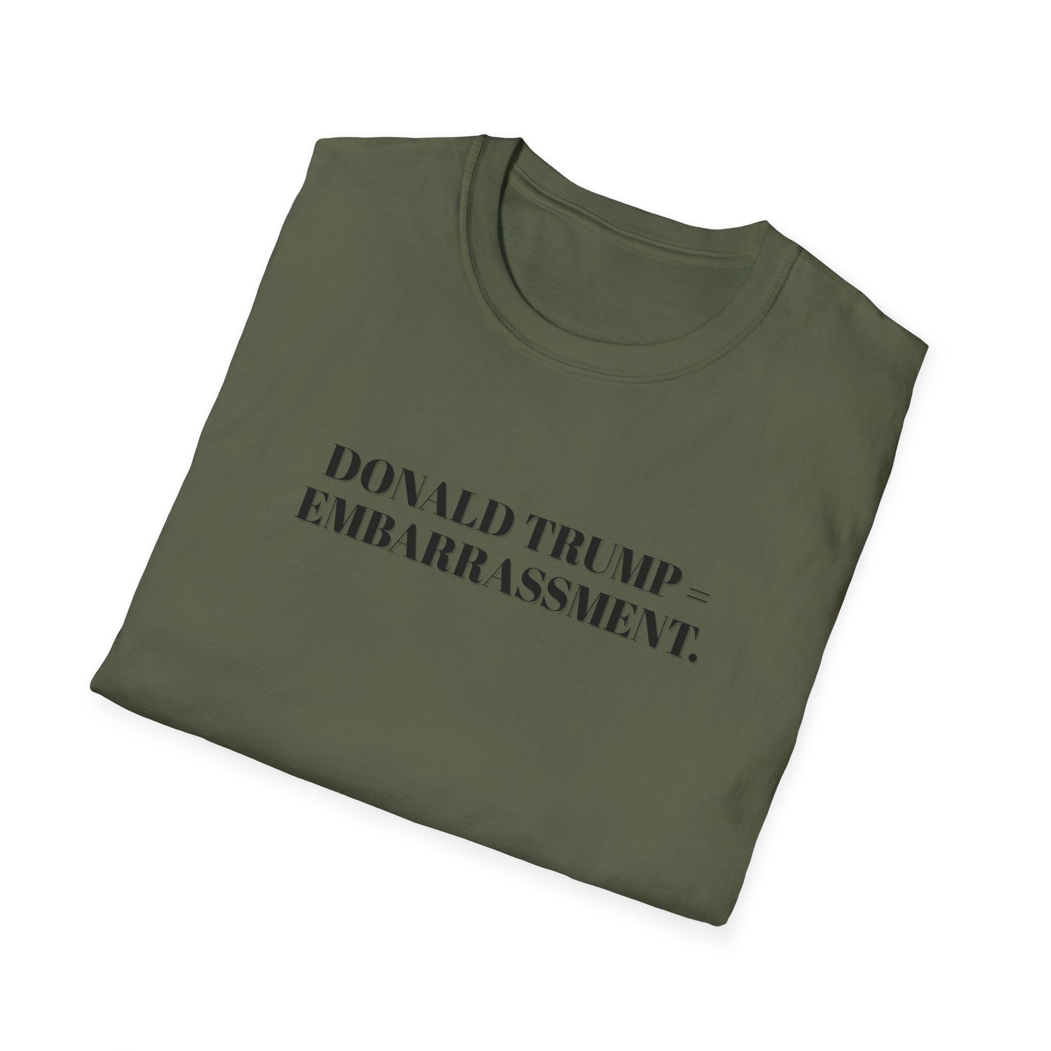 Anti Trump Unisex T-Shirt, Save Democracy Tee, Protest Political Shirt, Donald Trump is an Embarrassment, Political Activist Apparel