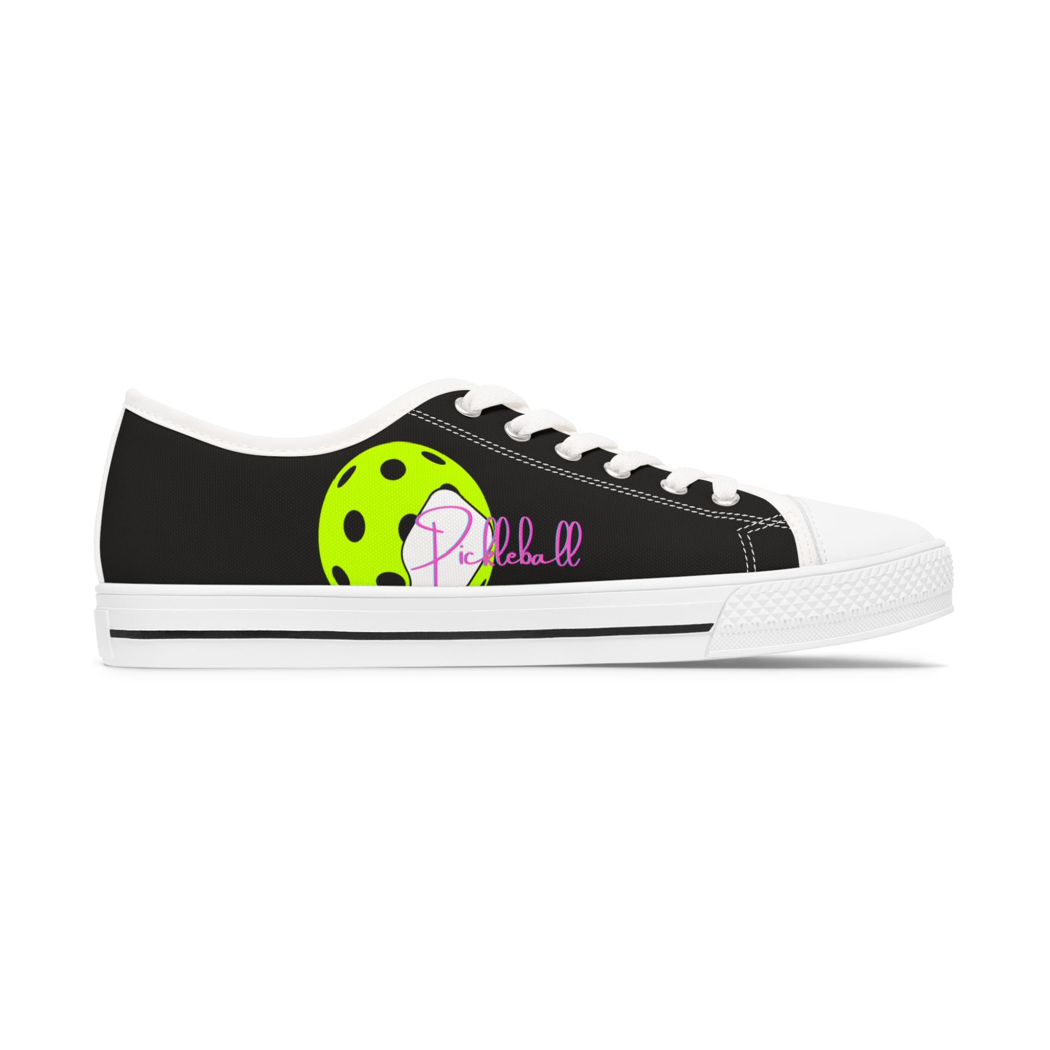 Pickleball Sneakers, Gift for Pickleball Lover, Women's Athletic Shoes, Sports Gift, Low Top Sneakers Trending Design Gifts