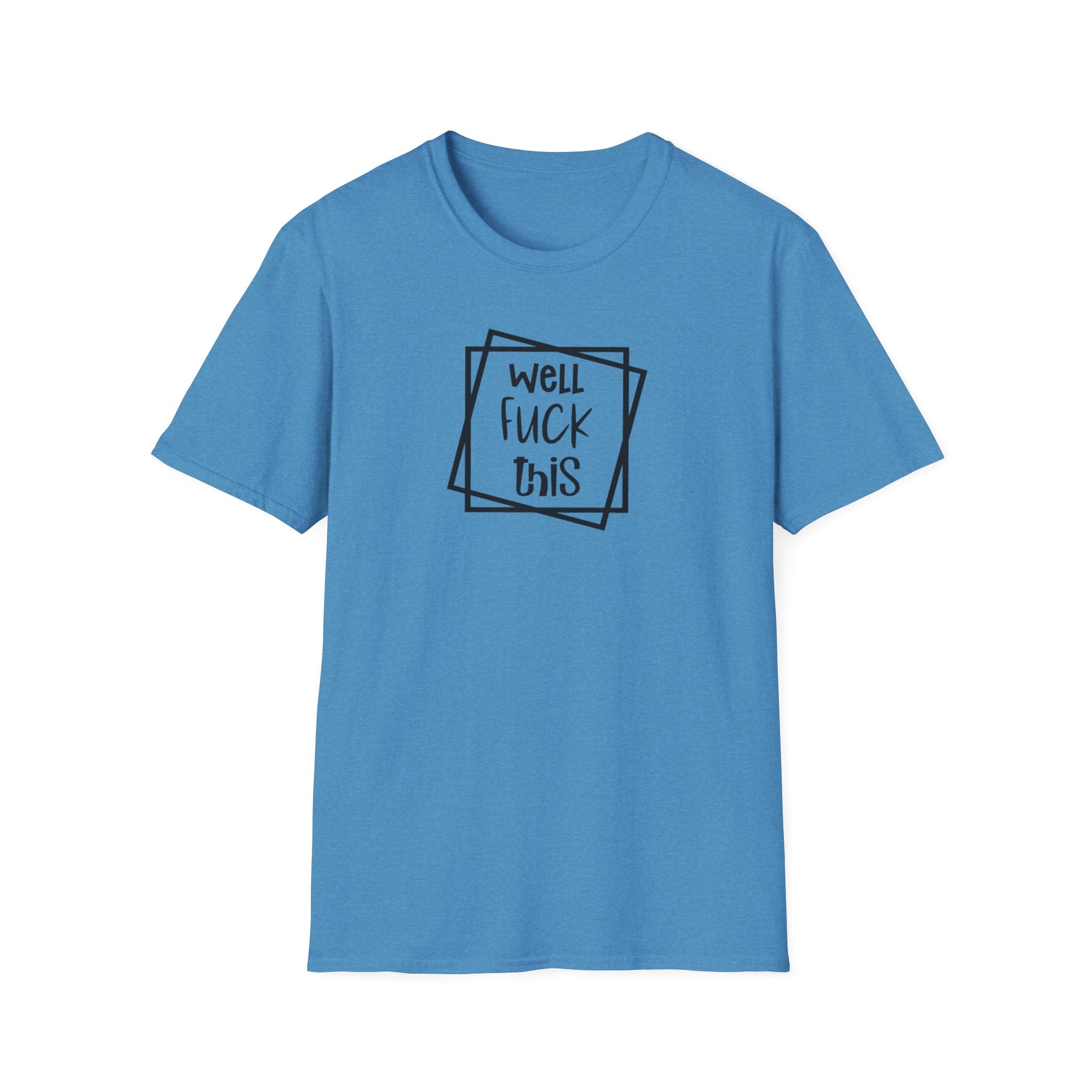 Funny Adults Unisex Softstyle T-Shirt, Sarcasm Tee, Humorous Graphic Shirt, Swear Word Gift, Comical Top Christmas Gift