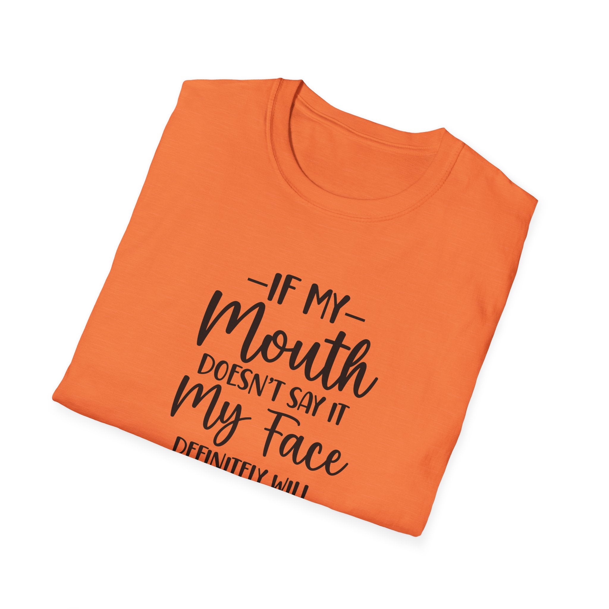 Funny Sarcasm Unisex T-Shirt, Loud Mouth Tee, Facial Expressions Shirt, Hilarious Graphic Top, Humorous Gift Idea