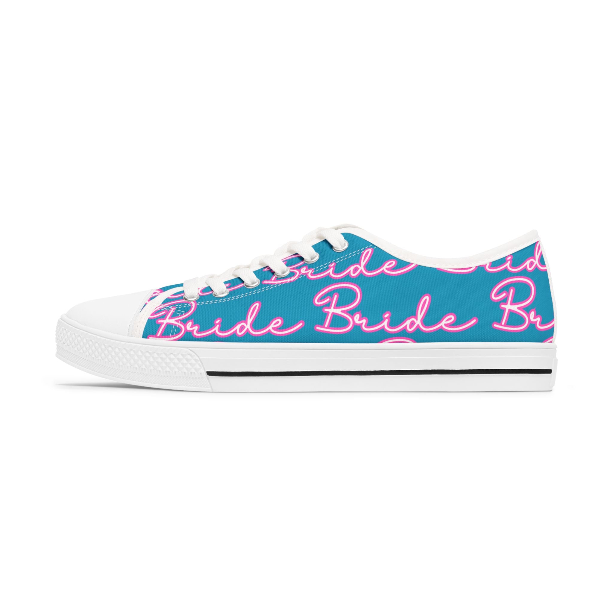 Bride Low Top Sneakers, Bachelorette Party Shoes, Something Blue Wedding Sneakers, Bride Tribe Sneakers, Bridal Party Shoes, Wedding Shower