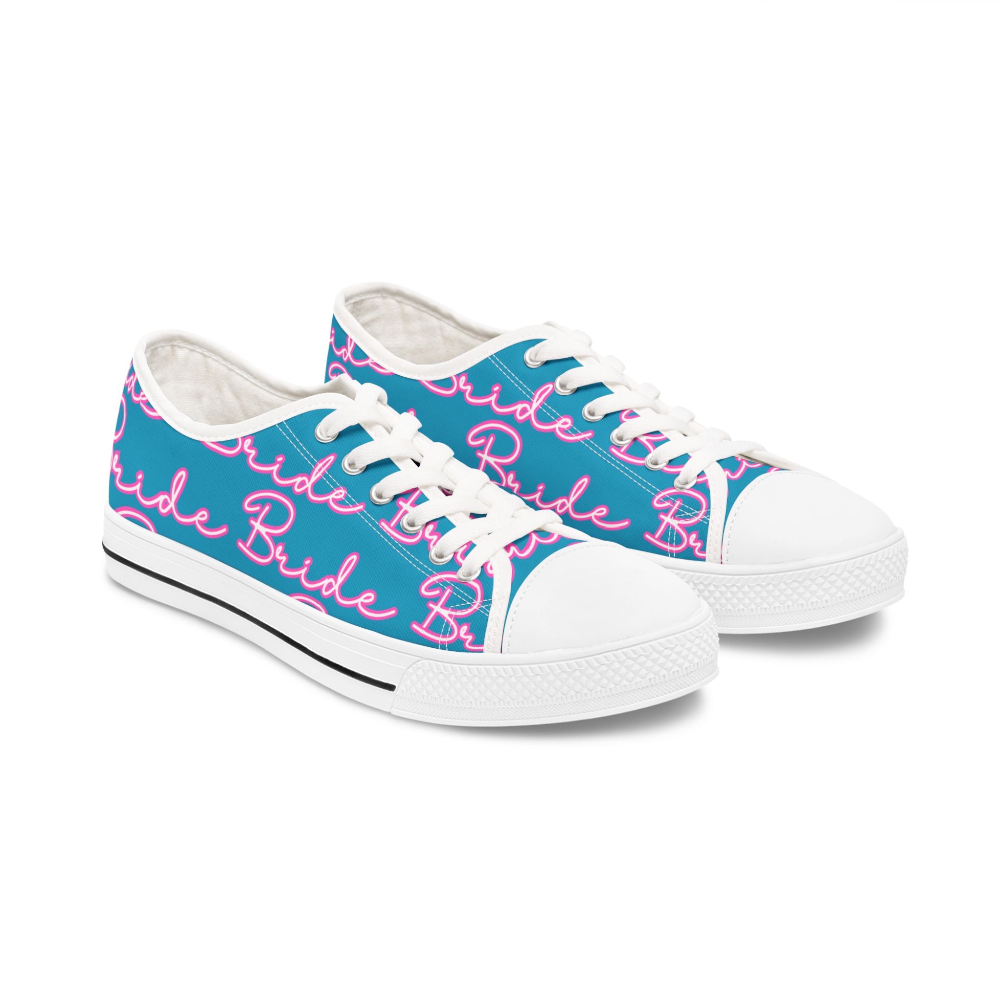 Bride Low Top Sneakers, Bachelorette Party Shoes, Something Blue Wedding Sneakers, Bride Tribe Sneakers, Bridal Party Shoes, Wedding Shower
